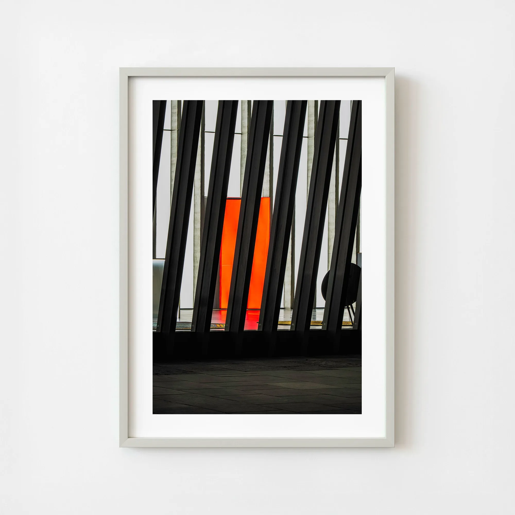 England London Financial District Night Architecture Urban Abstract Wall Art | Limited Edition of 10