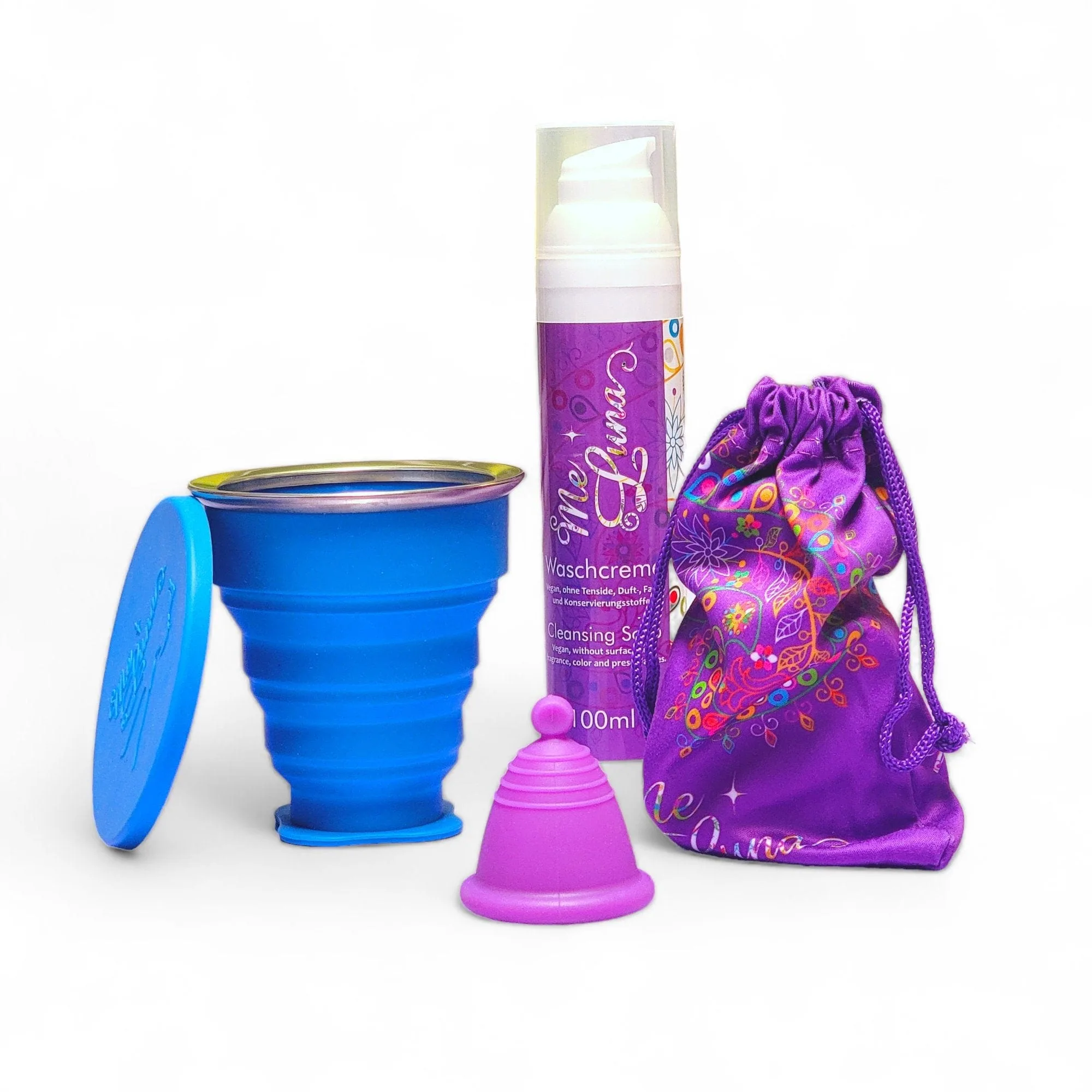 Low Cervix Menstrual Cup Kit | Microwave Sanitizer