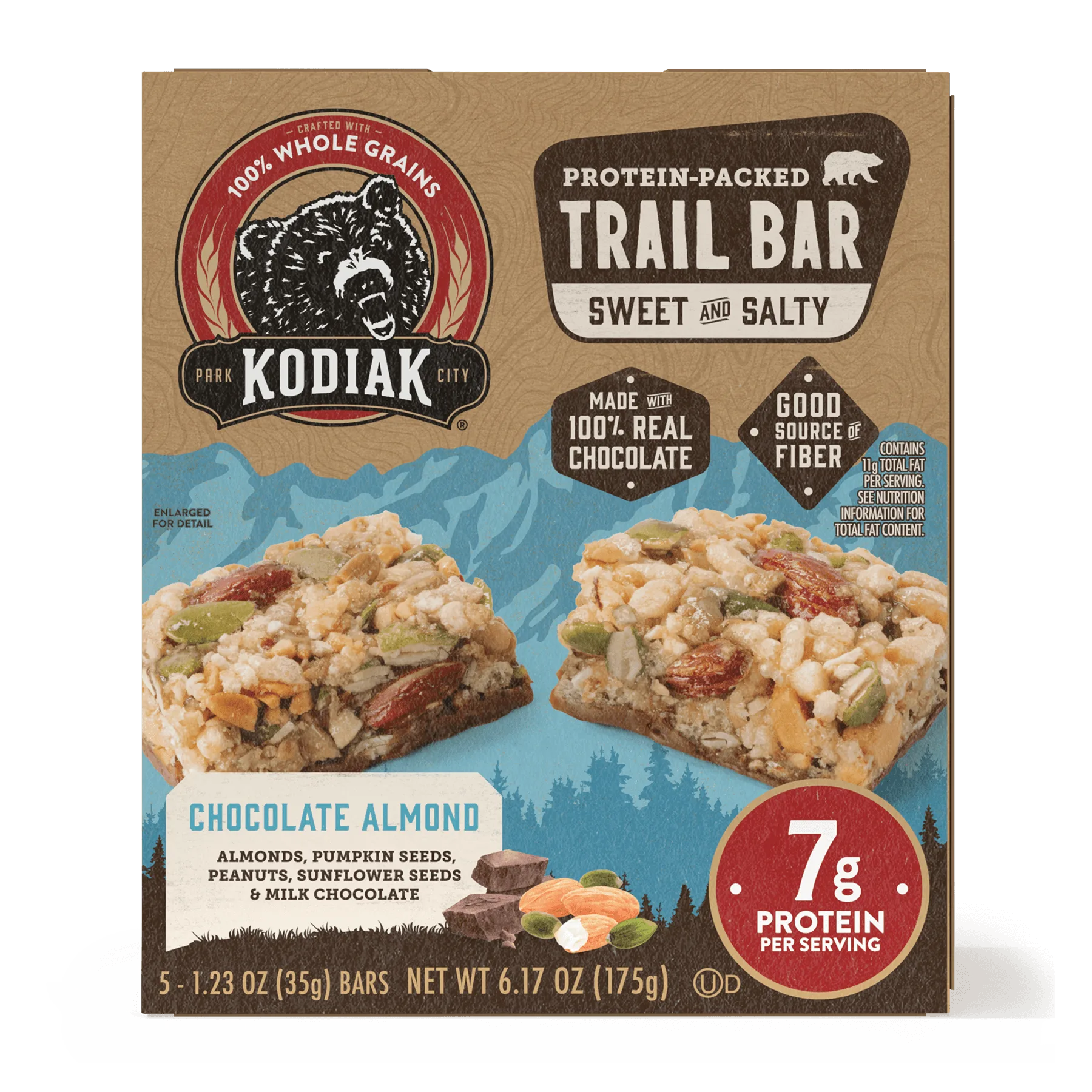 Chocolate Almond Trail Bars