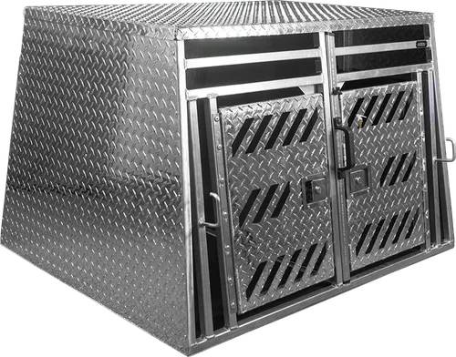 Aluminum 2 Dog Crate