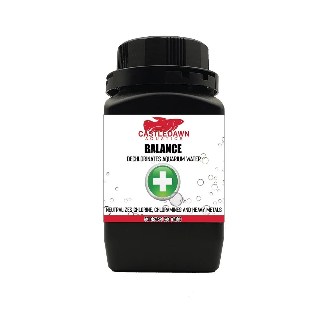 Castle Dawn Aquatics BALANCE Aquarium Dechlorinator Tabs