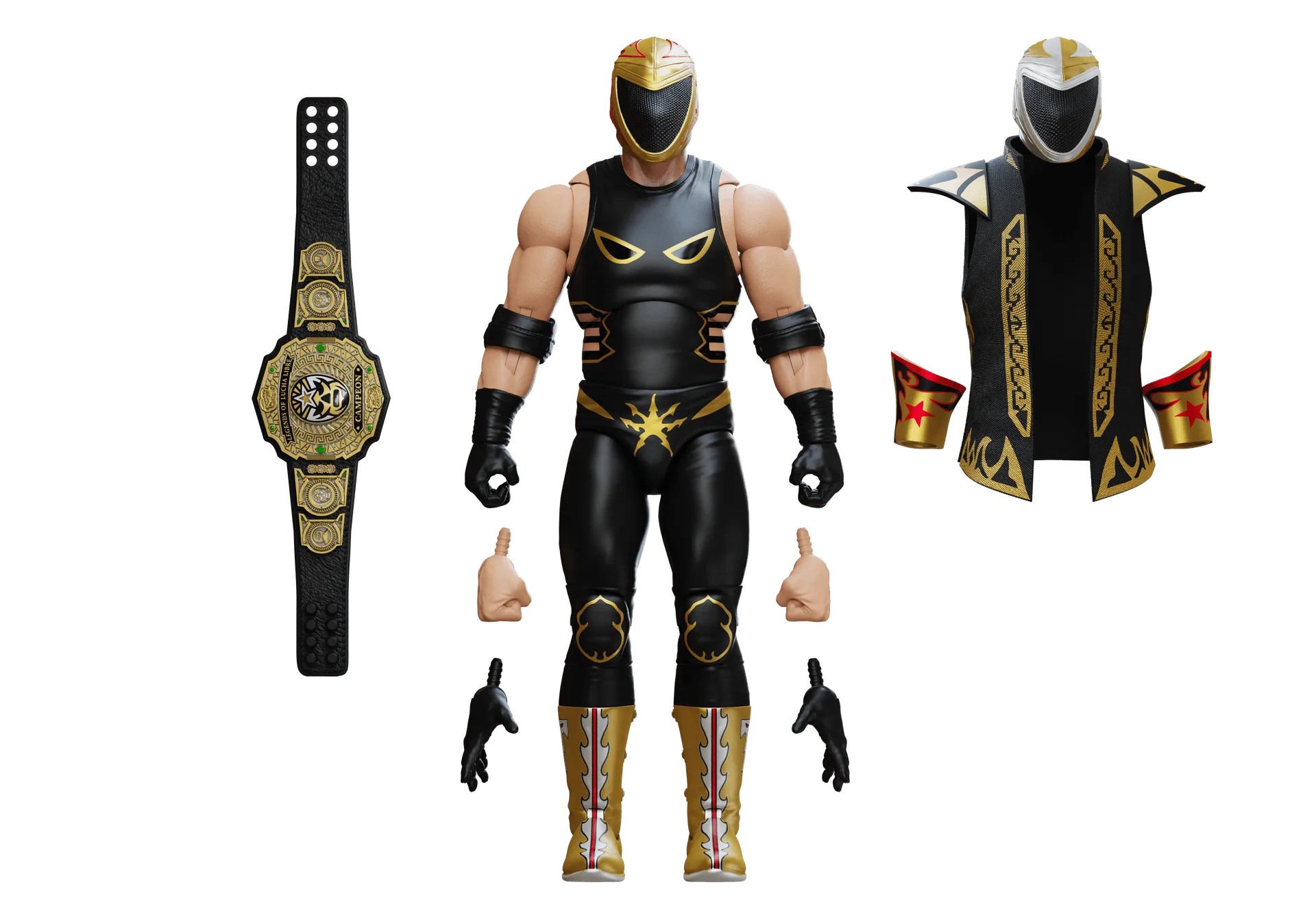 Tinieblas Jr. vs Black Taurus: Sammenligning af Lucha Libre-figurer