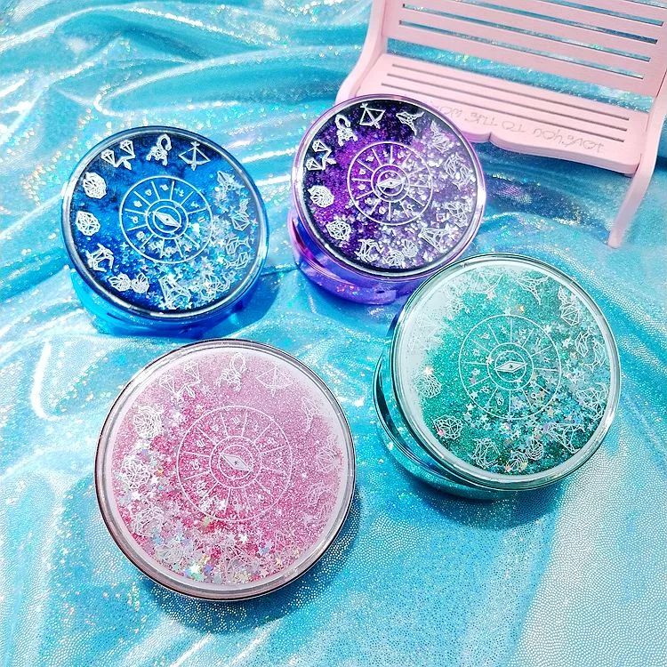 Glittery Zodiac Metallic Lens Case Kit