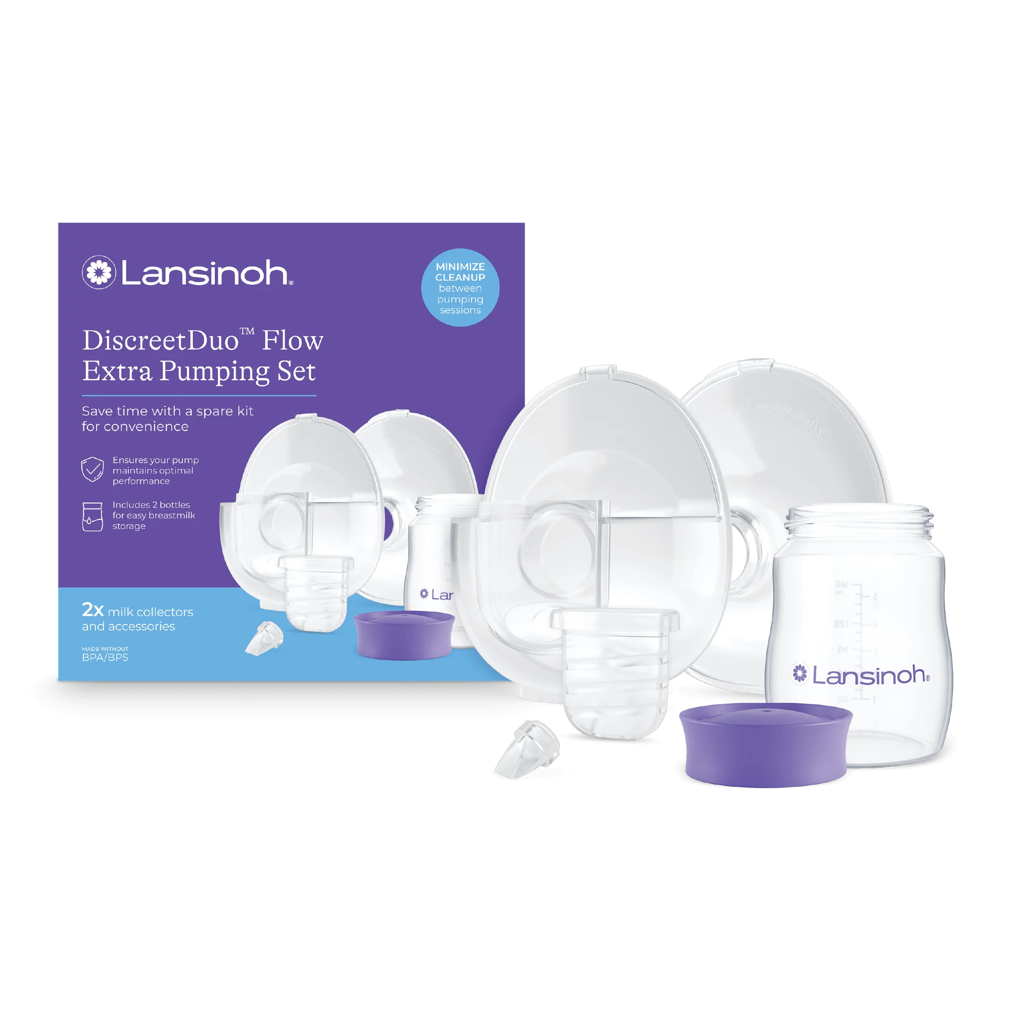 DiscreetDuo Flow Extra Pumping Set: What It Includes
