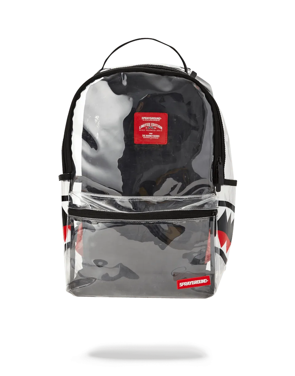 Plecak 20/20 VISION DOUBLE CARGO SIDE SHARK CLEAR