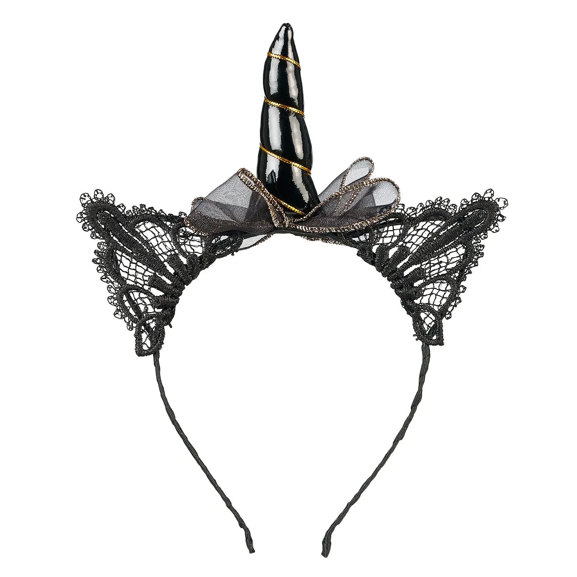 Glynda Tiara (schwarz) - Kostümzubehör für Kinder - Karneval & Feste