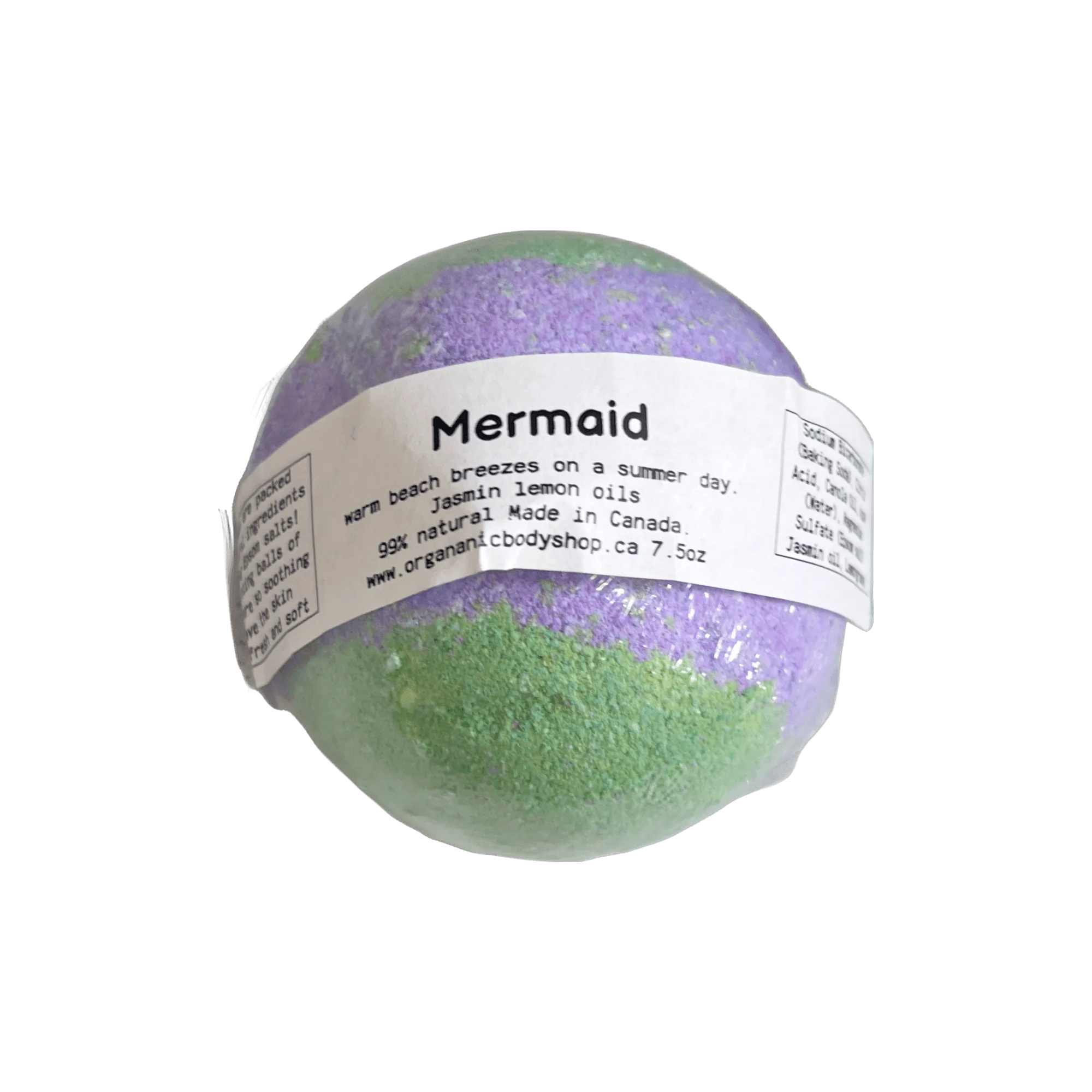 Mermaid vs. Cranberry Bath Bomb: Which Fizz?