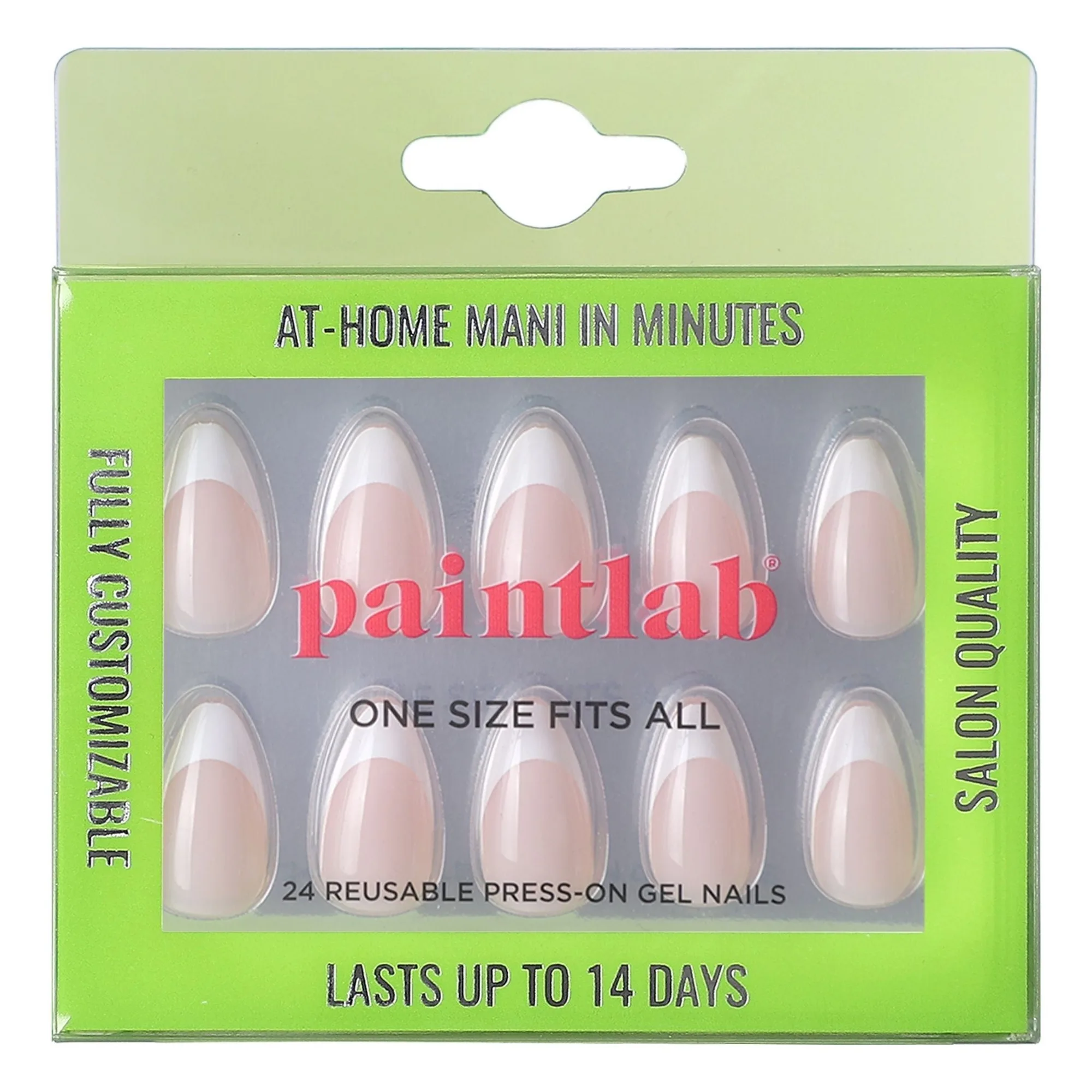 Tres Jolie Short Almond Press-On Nails