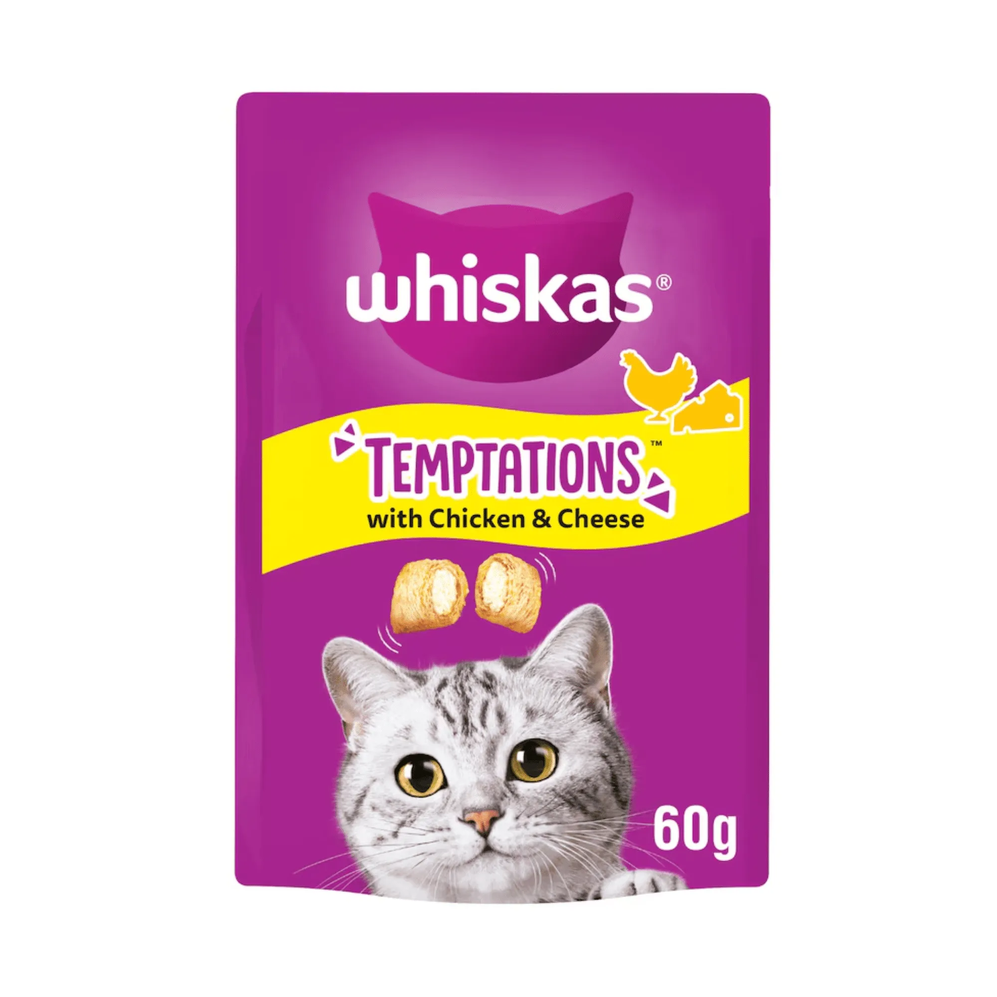 Whiskas Temptations Chicken & Cheese Cat Treats
