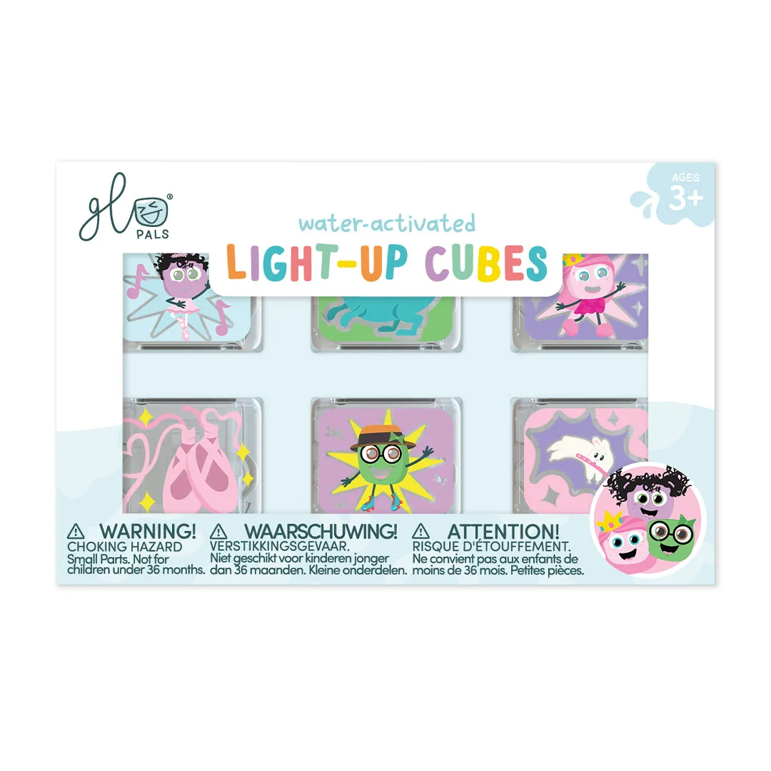 Light-Up Library™ Girls Light-Up Cubes 6-Pack