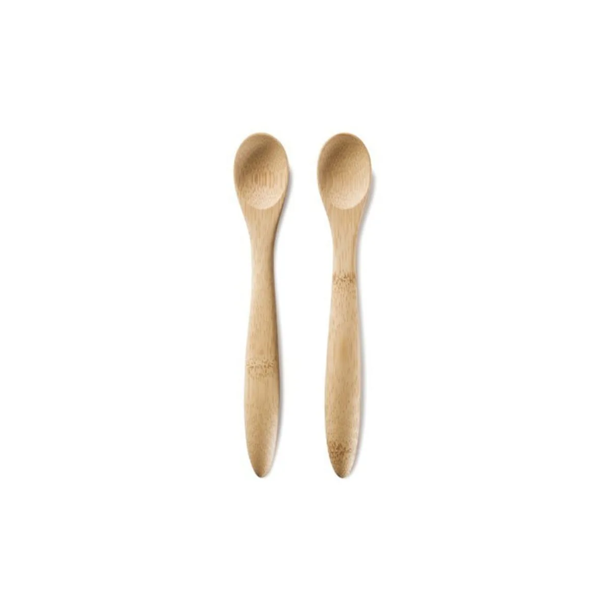 Bamboo Baby Feeding Spoons – 2 Pack (6M+)