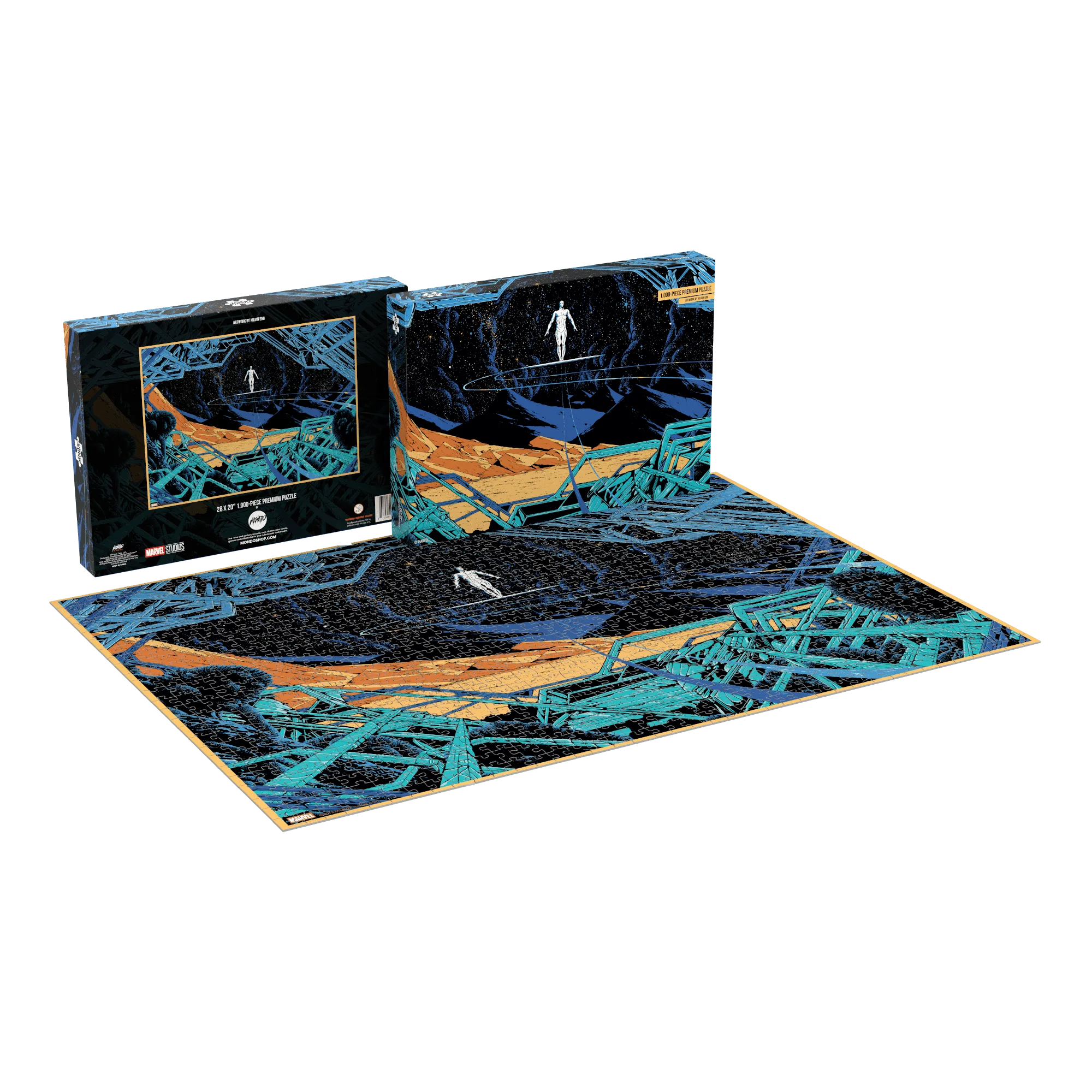 Assemble the Fantastic Four Silver Surfer Puzzle Fast