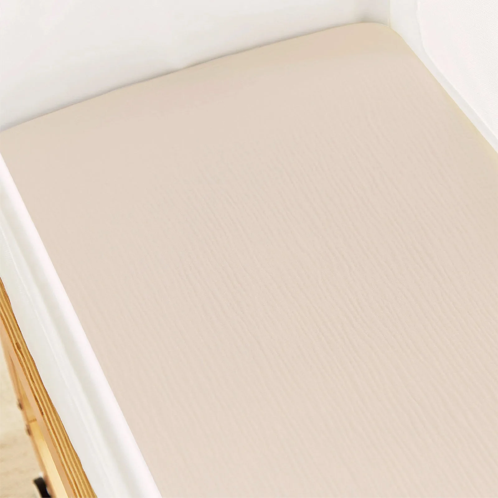 2 Pack Universal Crib/Co-Sleeper Sheets - Cashmere Waffle