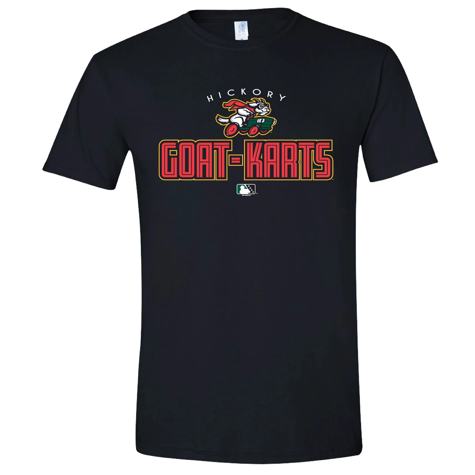 Hickory Crawdads Goat-Karts 티셔츠: 원단 및 핏 가이드