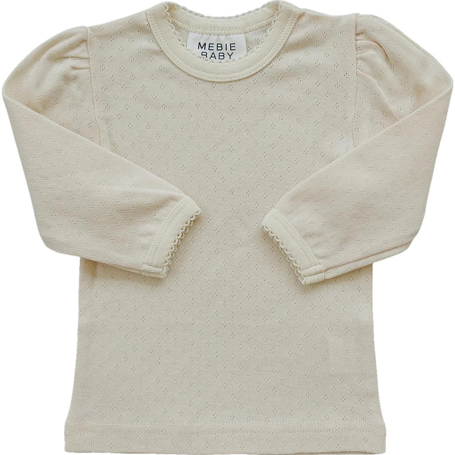 Cream Pointelle Tee: Styling- und Pflegetipps