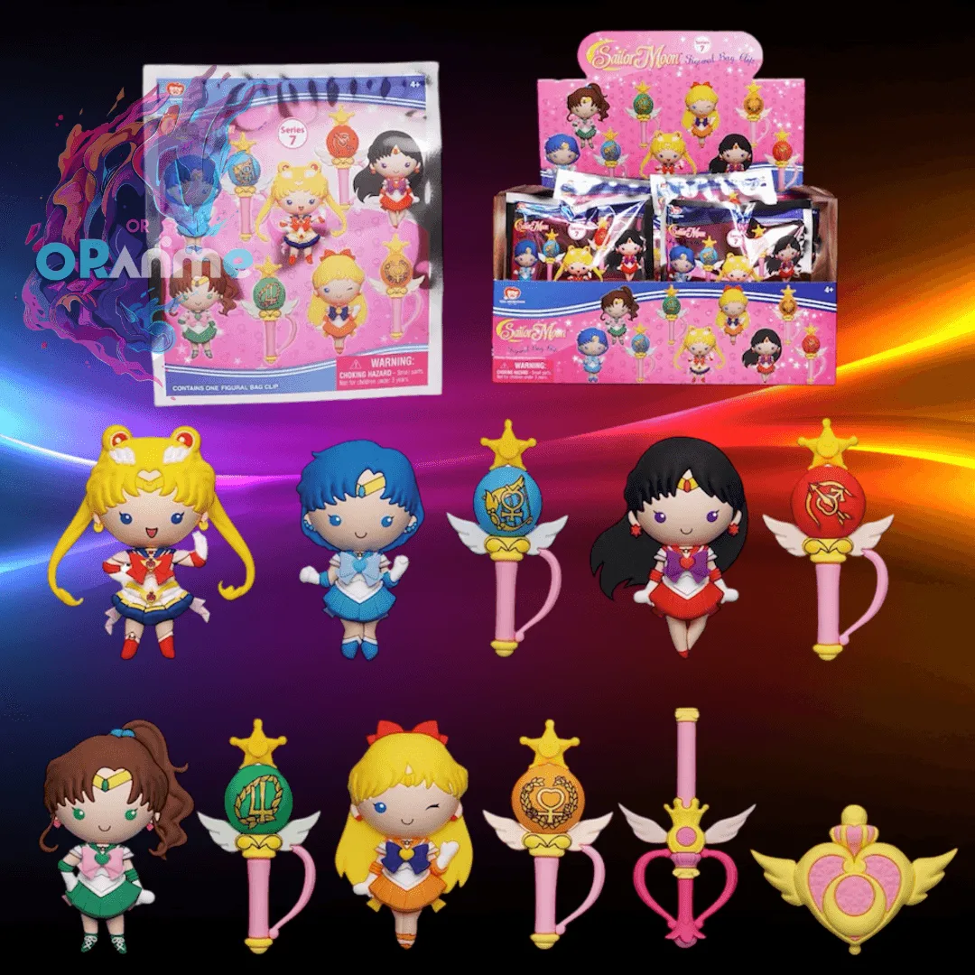 Monogram Sailor Moon vs. Yu-Gi-Oh Bag Clips: Welche Serie?