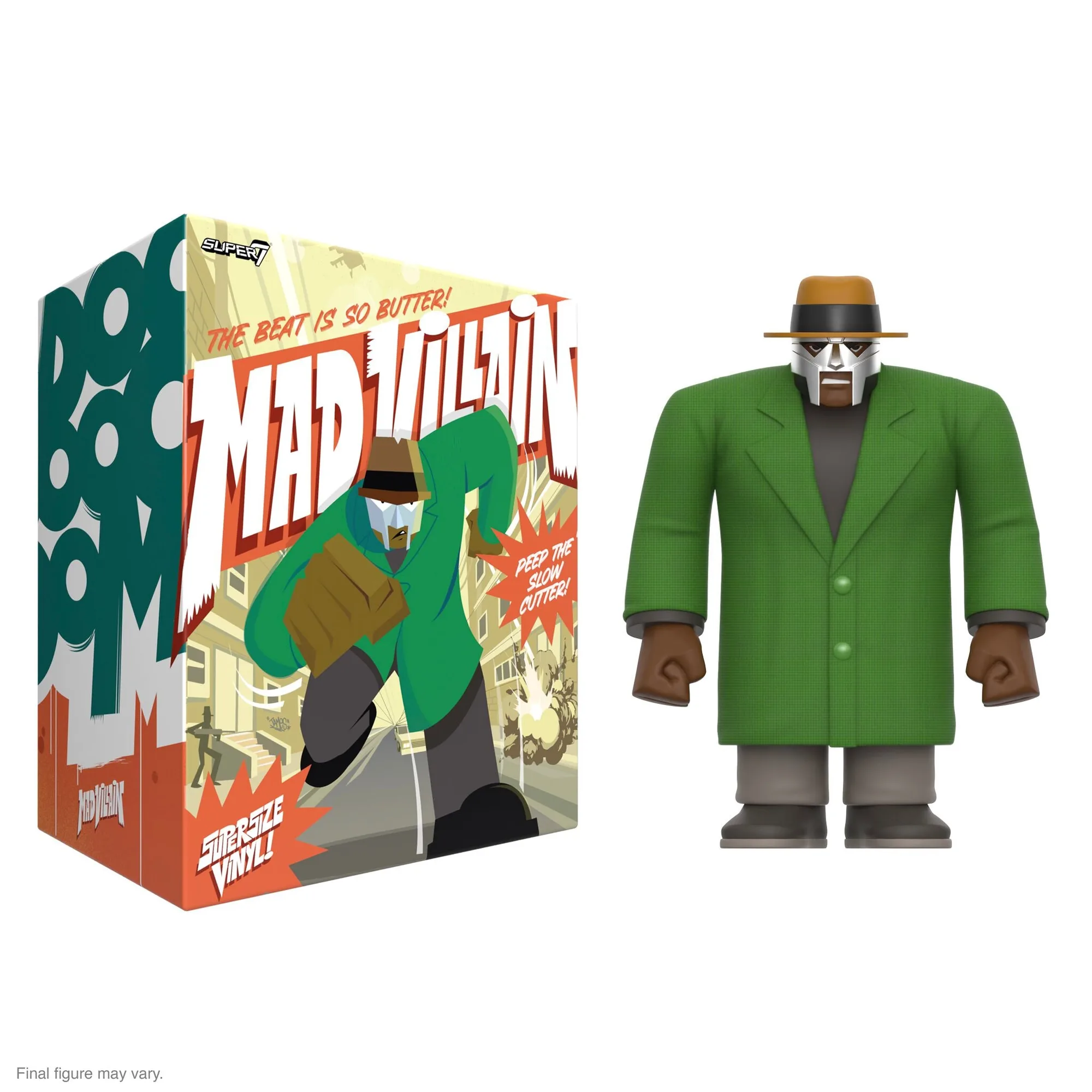 MF DOOM SuperSize Vinilo: Detalles de la figura MADVILLAIN