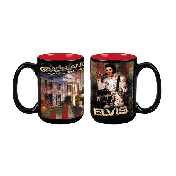 Elvis Graceland Aloha Eagle Jumpsuit Kaffeetasse