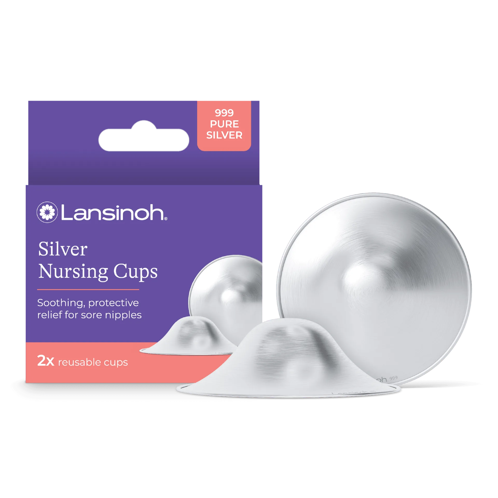 Silver Nursing Cups