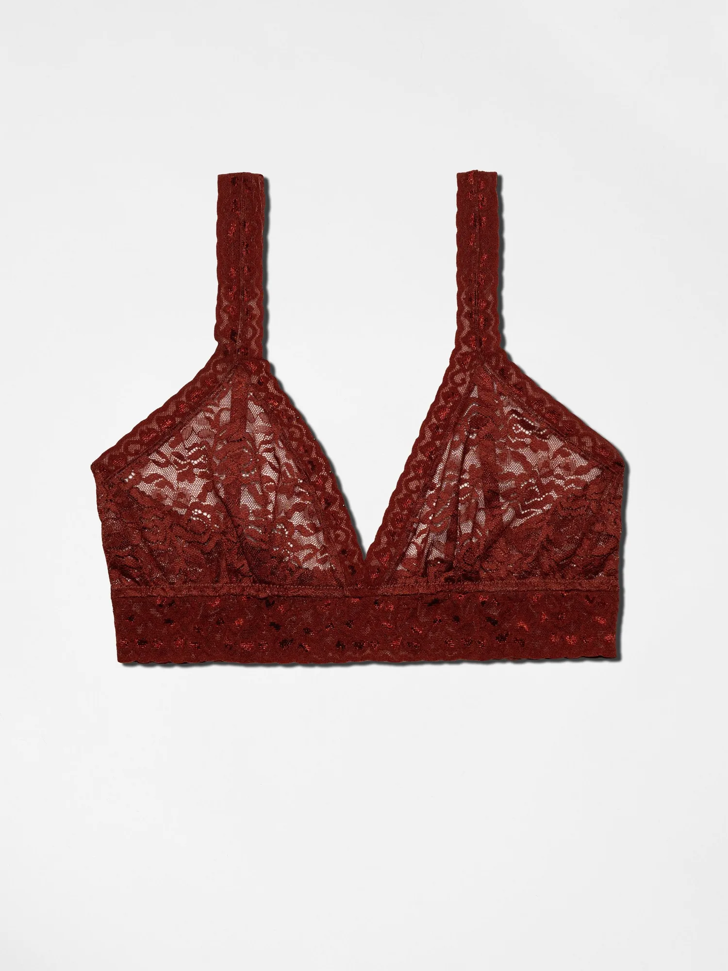 Lace Bralette - Burnt Copper