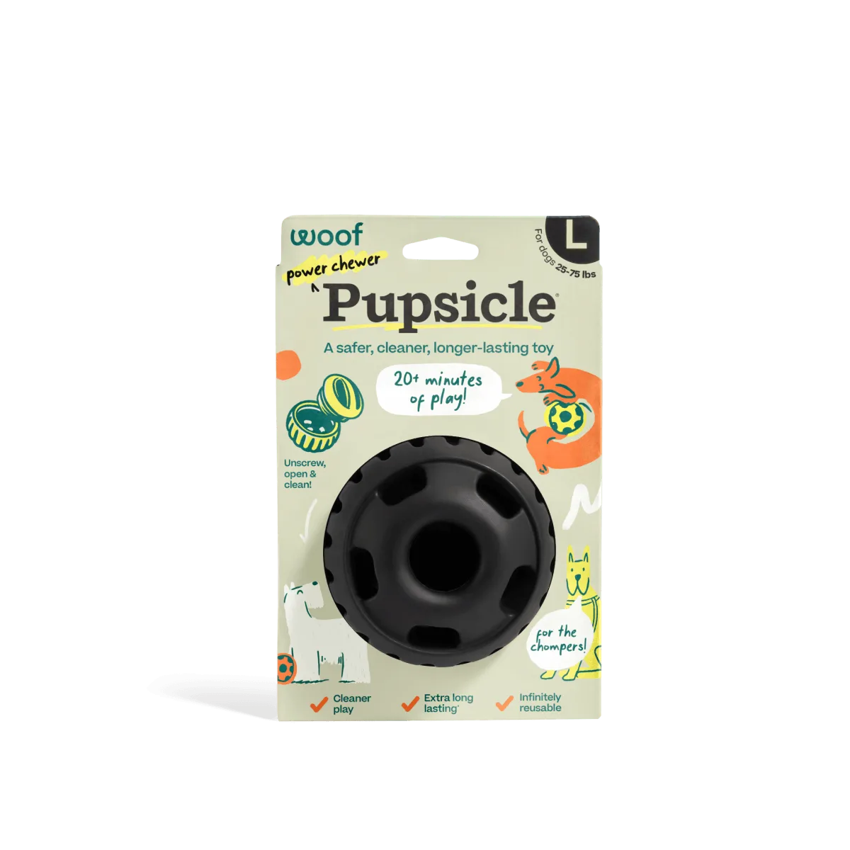 The 'Power Chewer' Pupsicle: Large by Woof