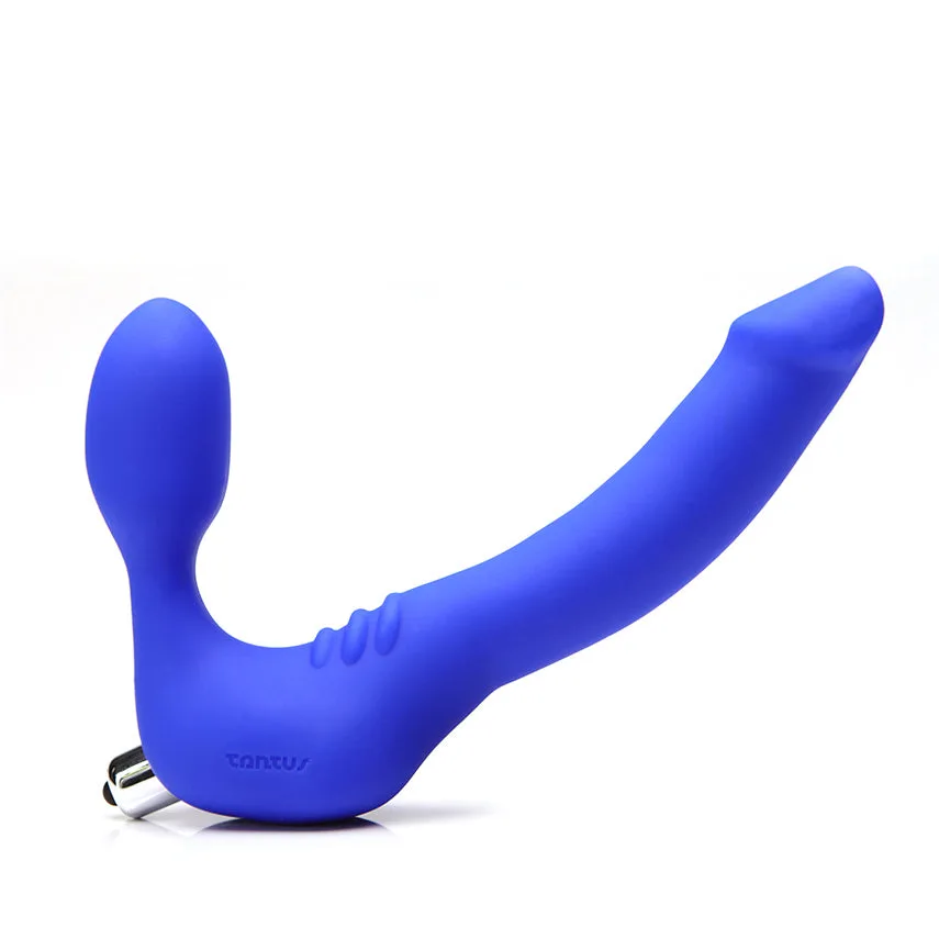Sichere Anwendung eines trägerlosen, schlanken Strap-Ons