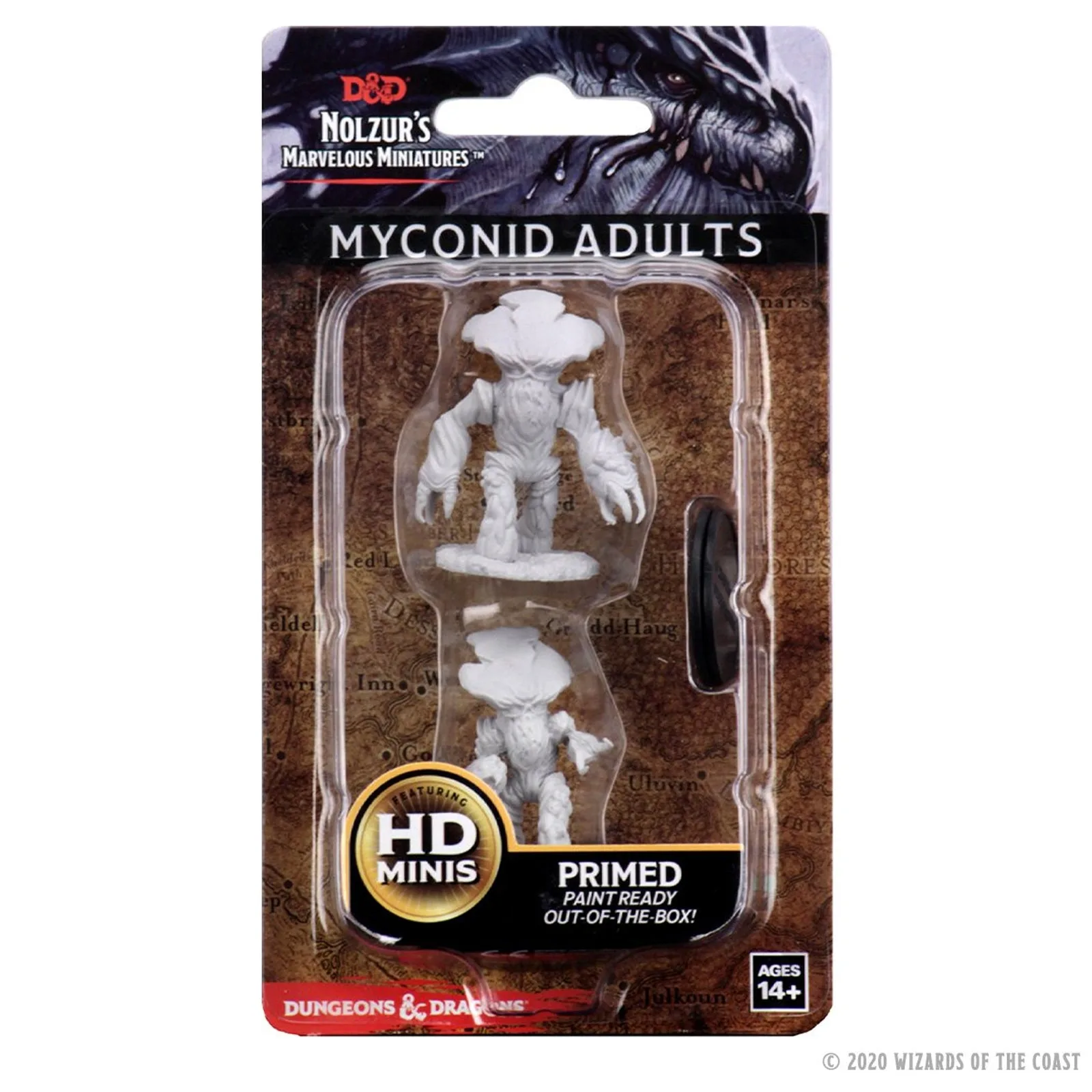 如何塗裝D&D Nolzur's Myconid Adults模型