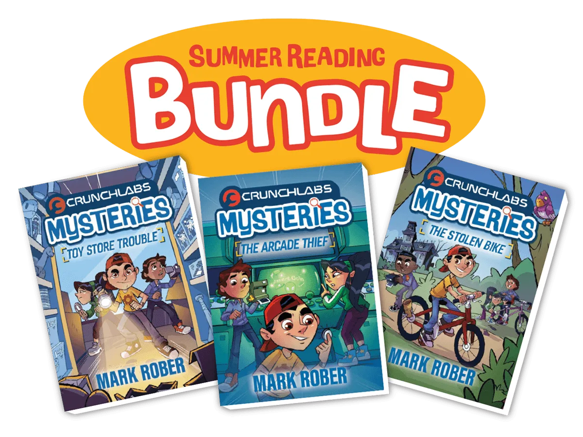 CrunchLabs Mysteries - 3 Book Bundle