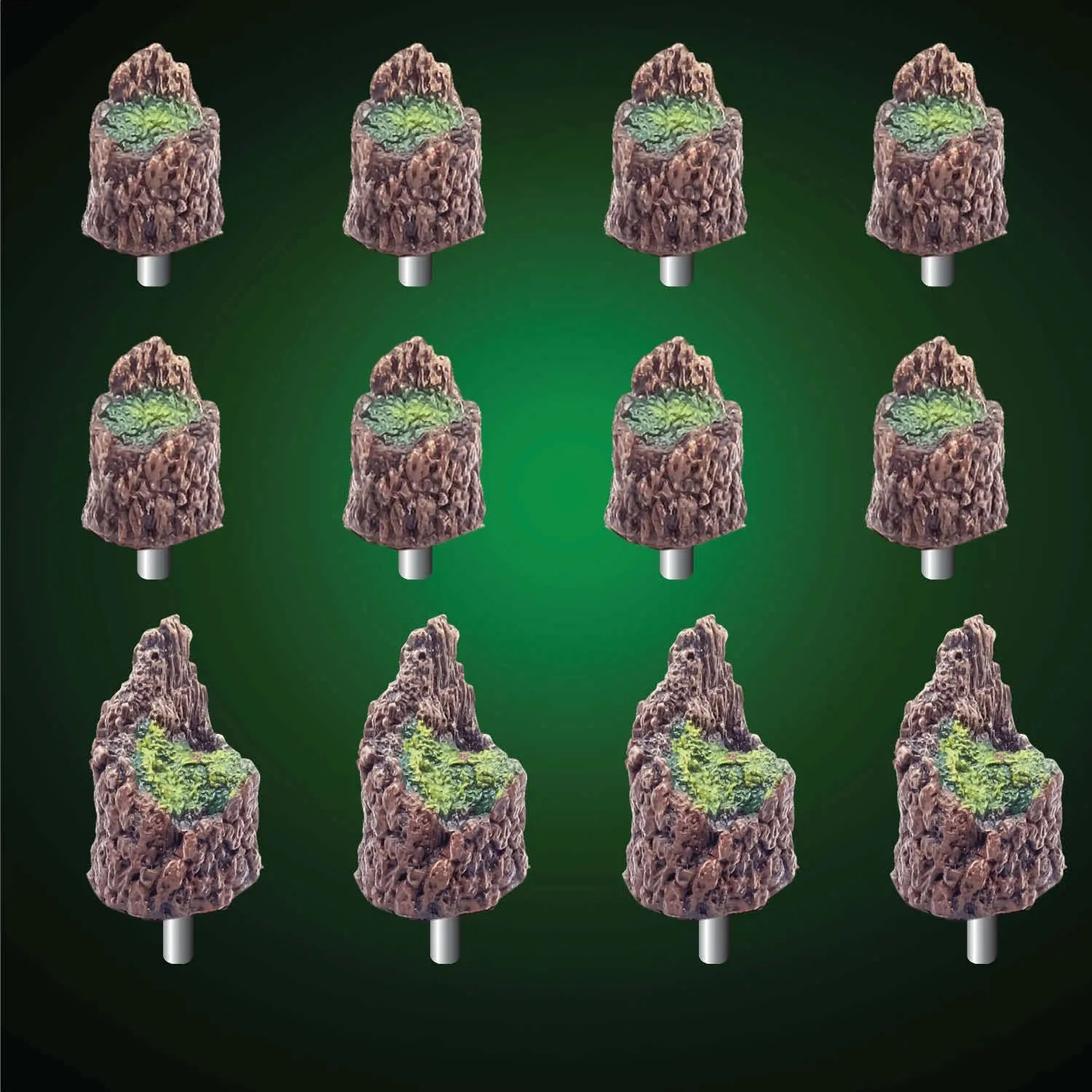Pack de Tapas para Tocones (Sin Pintar)