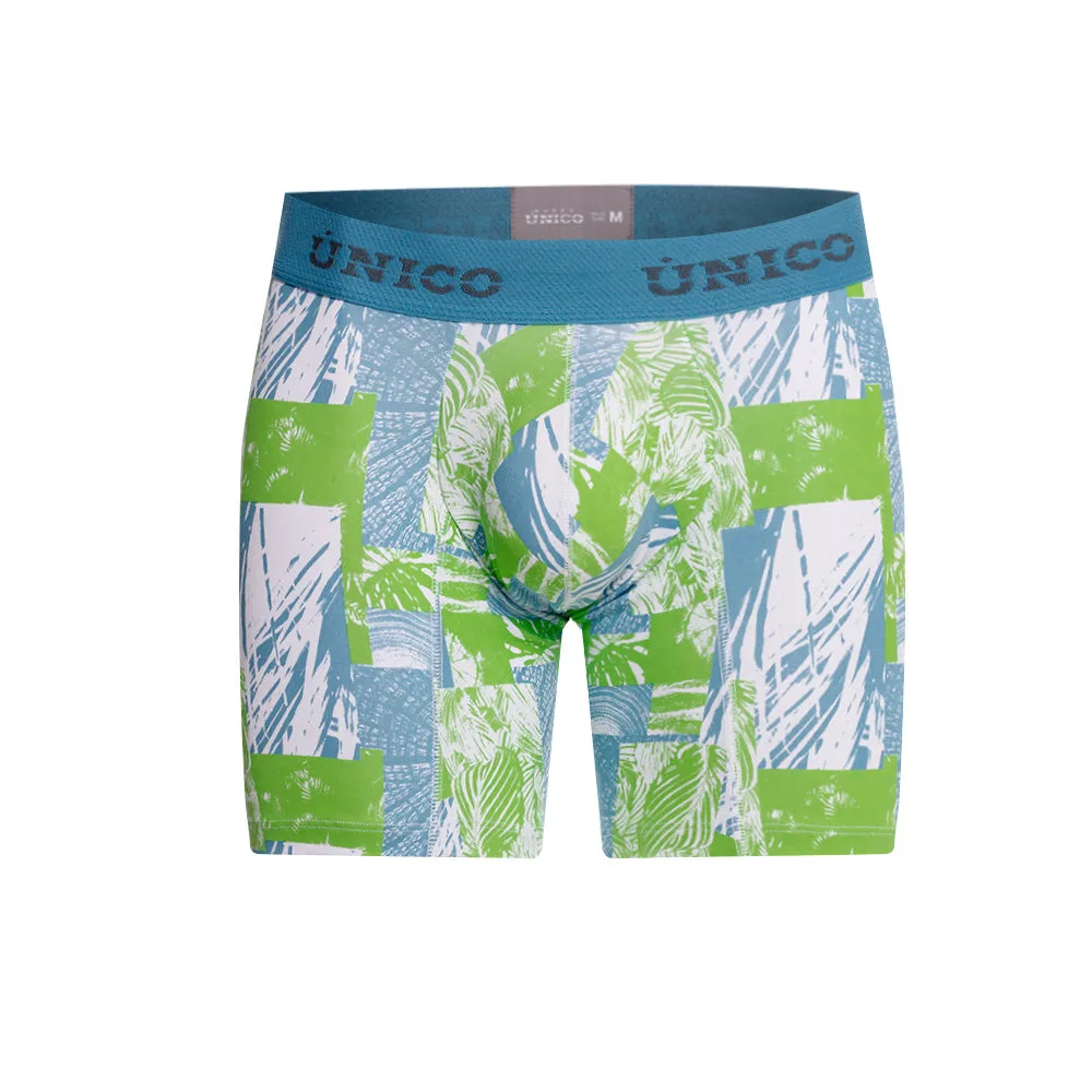 GREEN MIMOSA MIDDLE BOXER