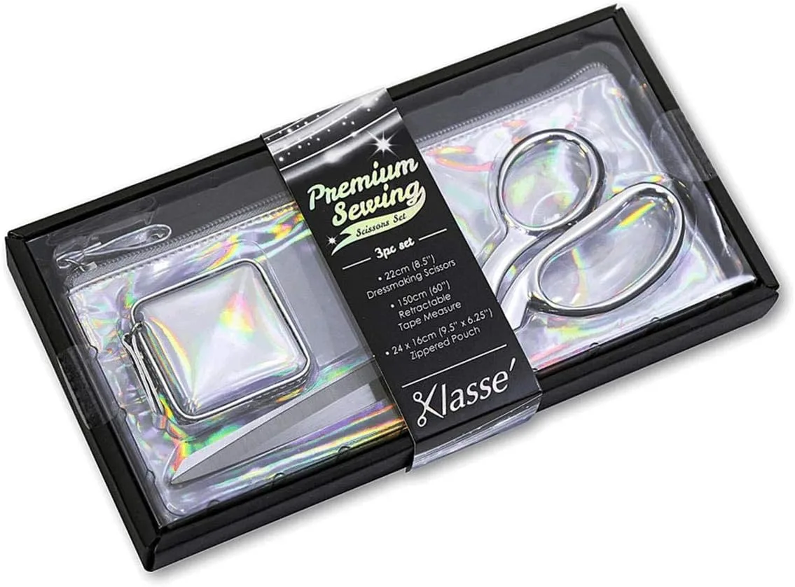 How to Sew a Scissor Case with Metallic Thread