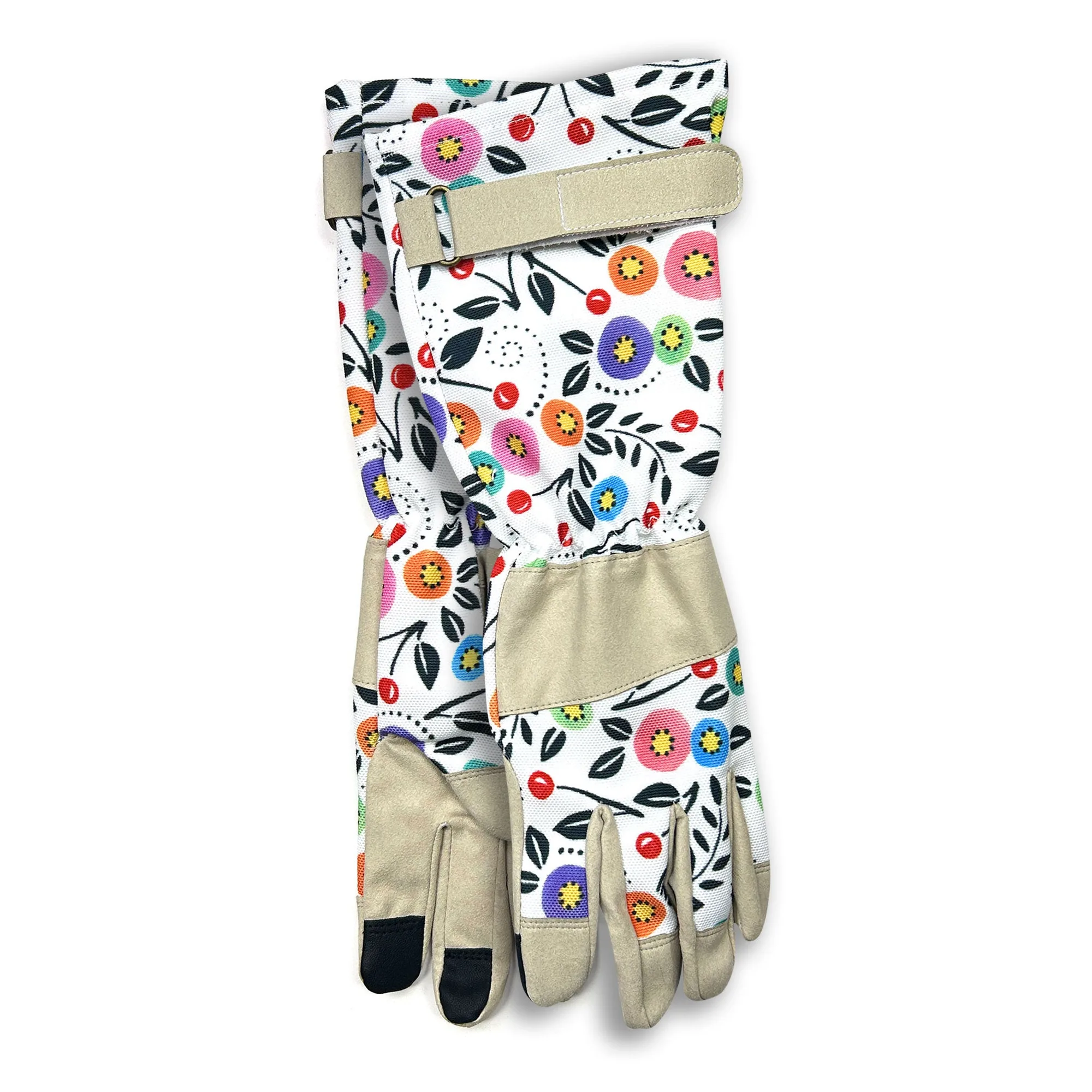 Modern Cherry Toss Gardening Gloves