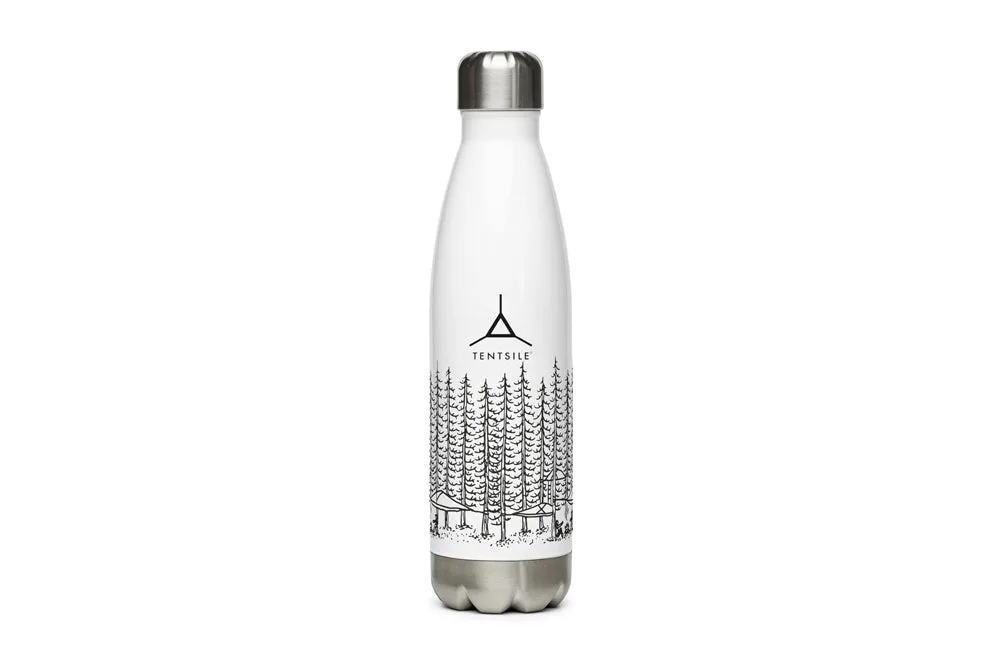 Botella de agua de acero inoxidable: características y uso diario