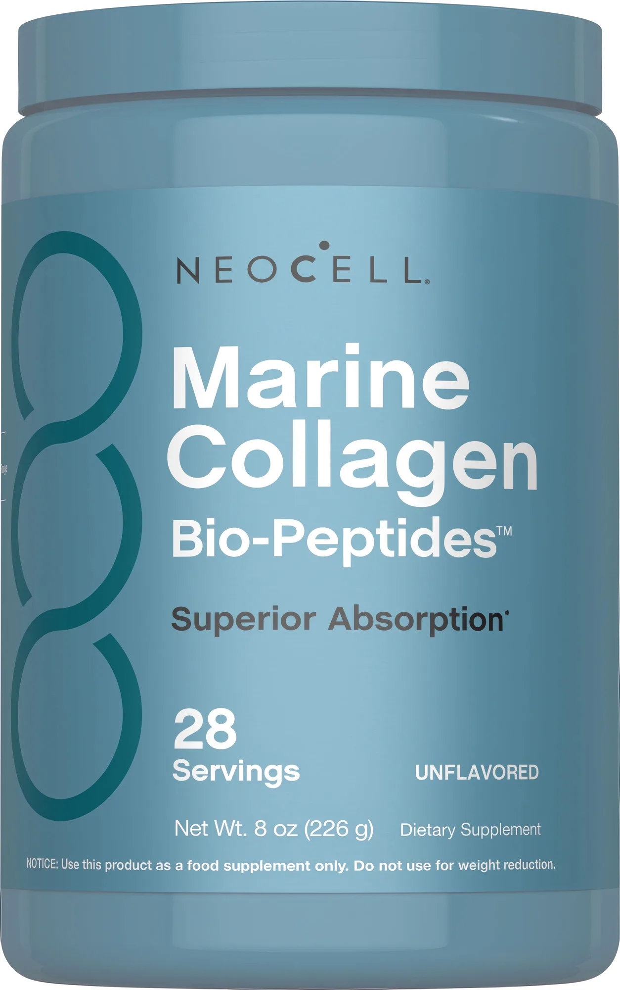 Marine Collagen Bio-Peptides, 8 oz (226 g) Powder