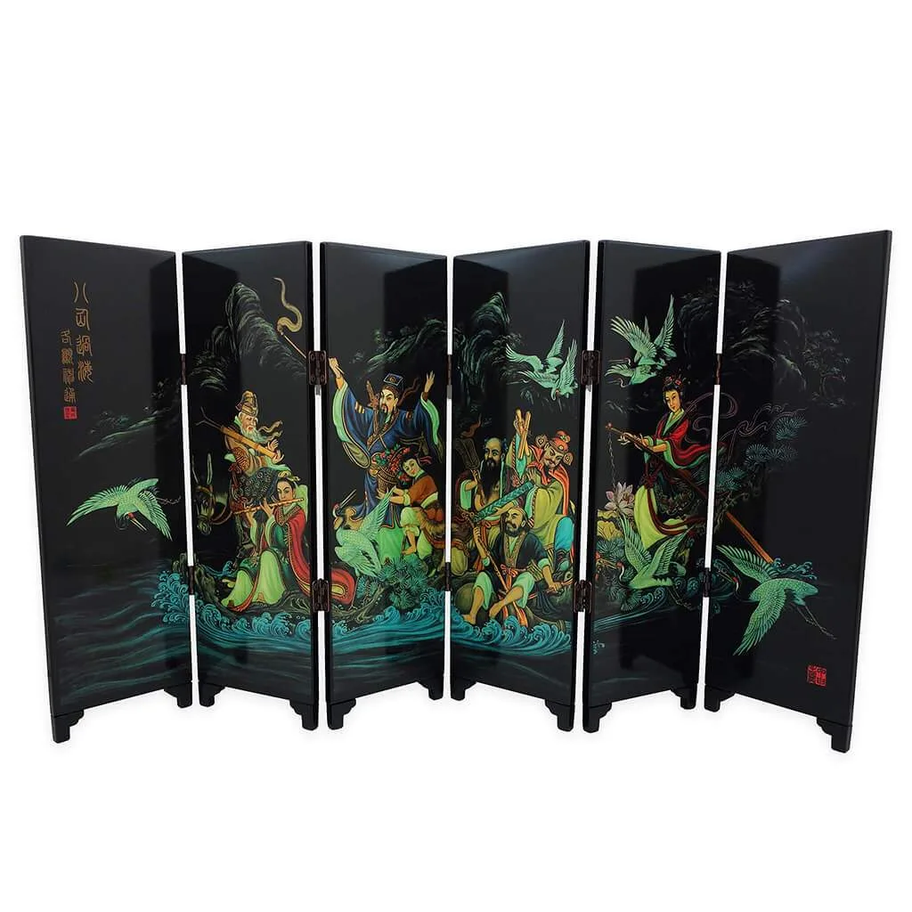 Cómo colocar una pantalla plegable para Feng Shui