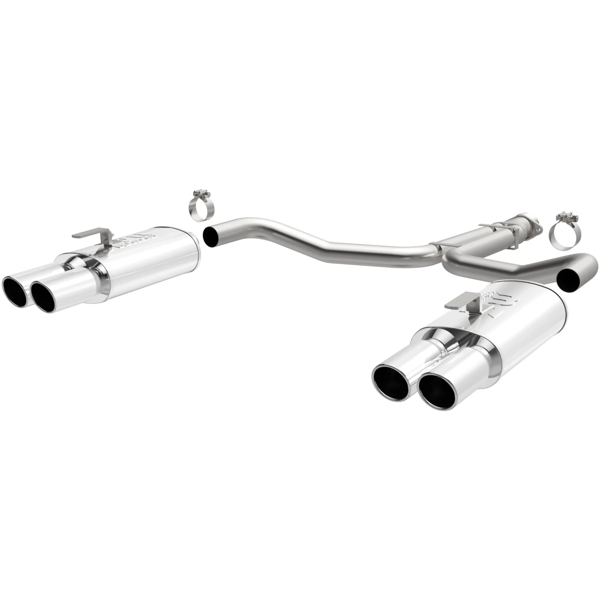 Sistema de escape de rendimiento Cat-Back MagnaFlow 1986-1991 Chevrolet Corvette 5.7L Street Series 15658