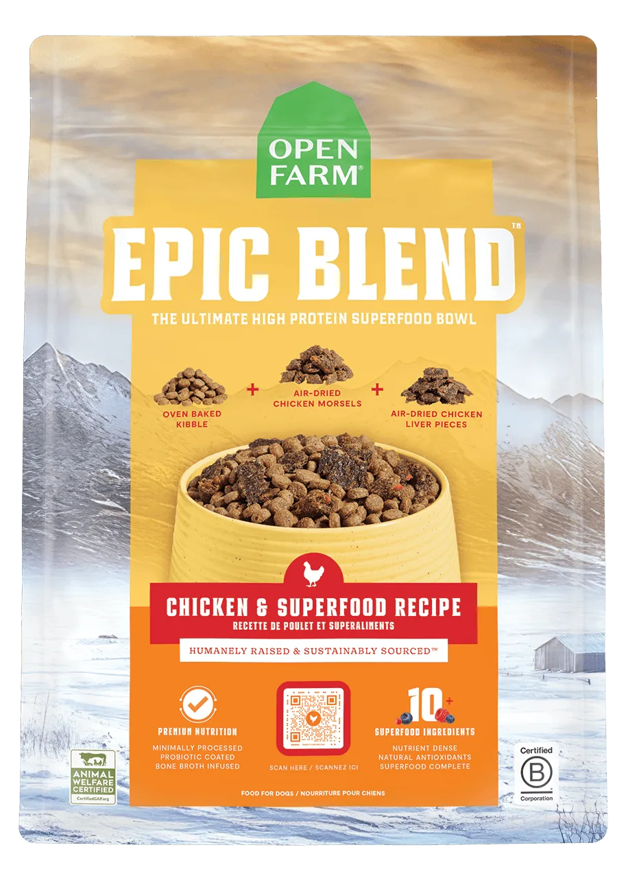 Epic Blend Chicken & Superfood Dry Dog Food