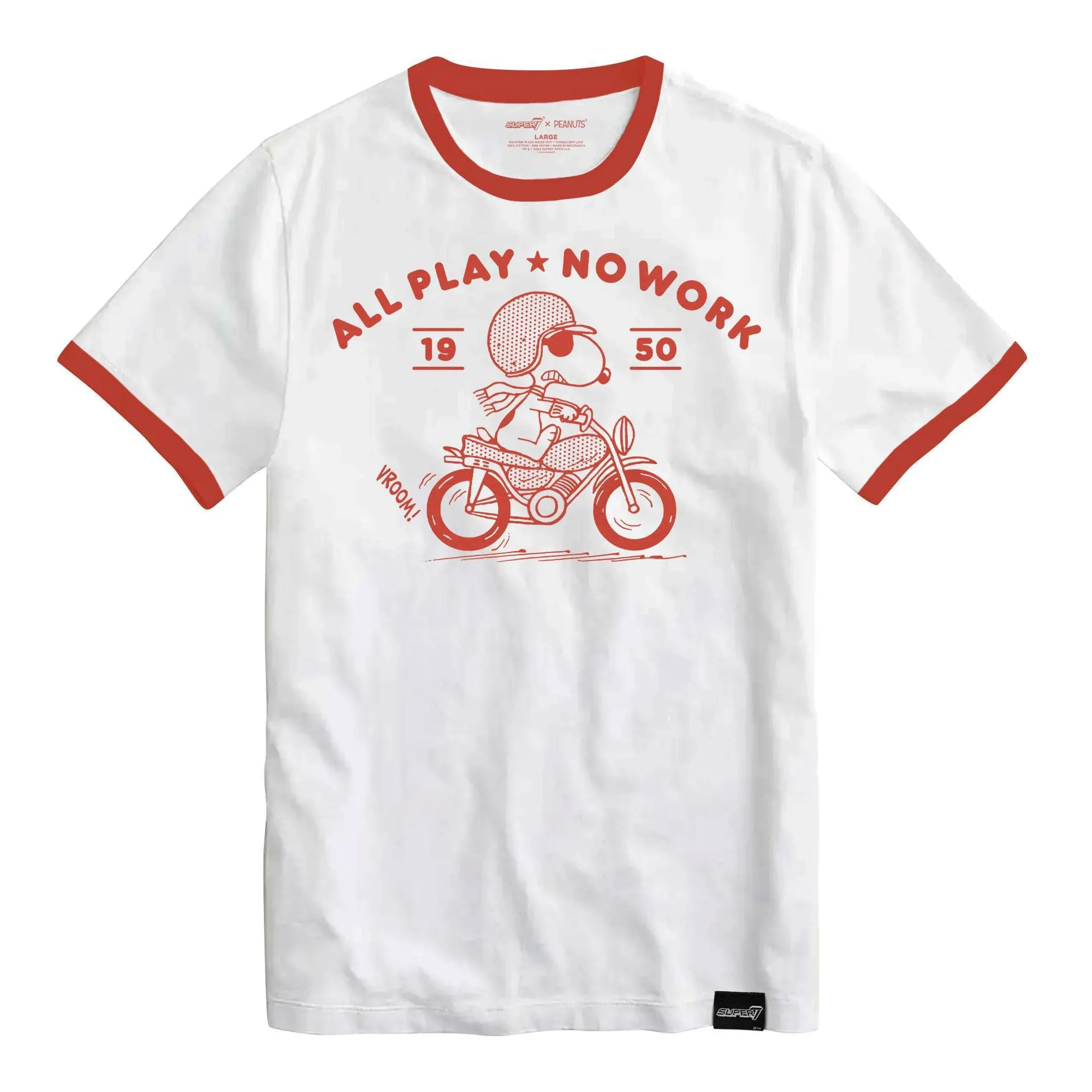 Peanuts T-Shirts - Snoopy Motorcycle Tee
