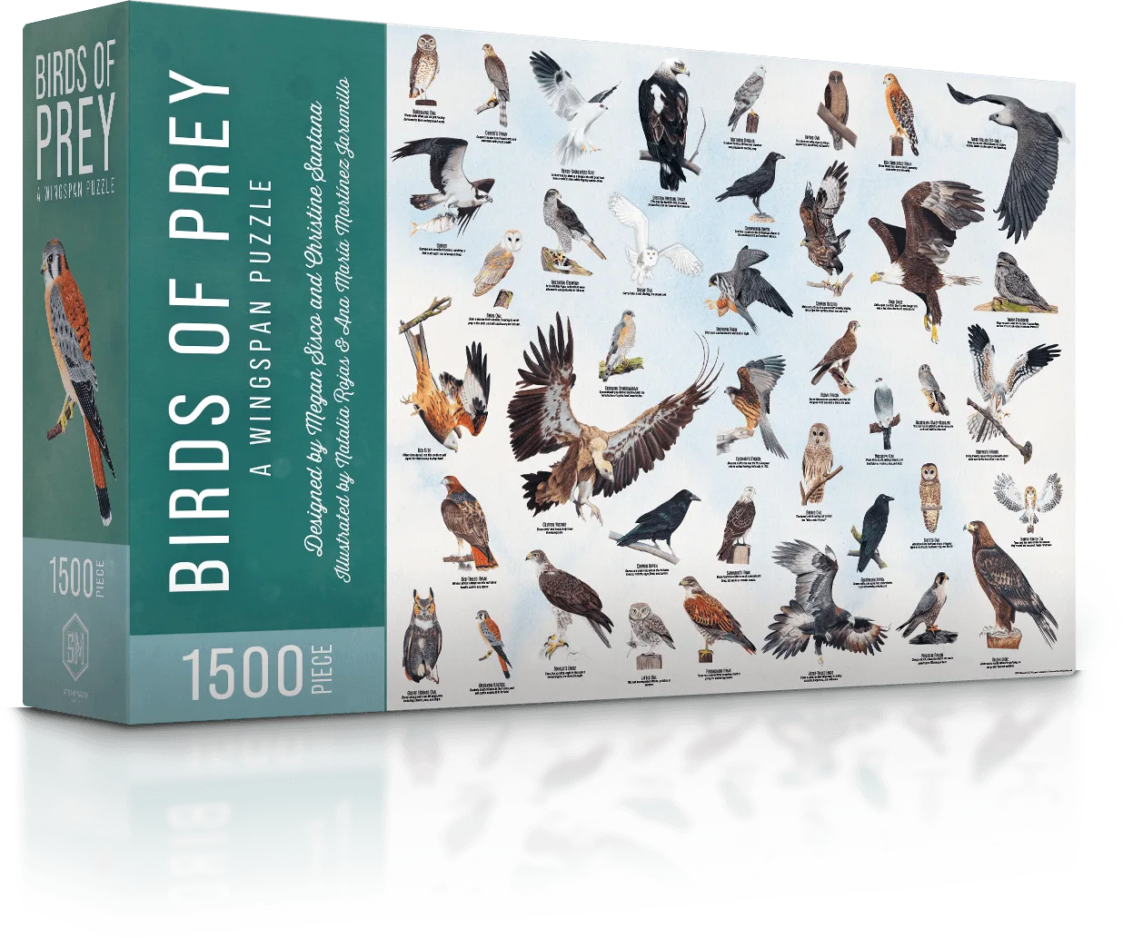 1500-Piece Wingspan Puzzle
