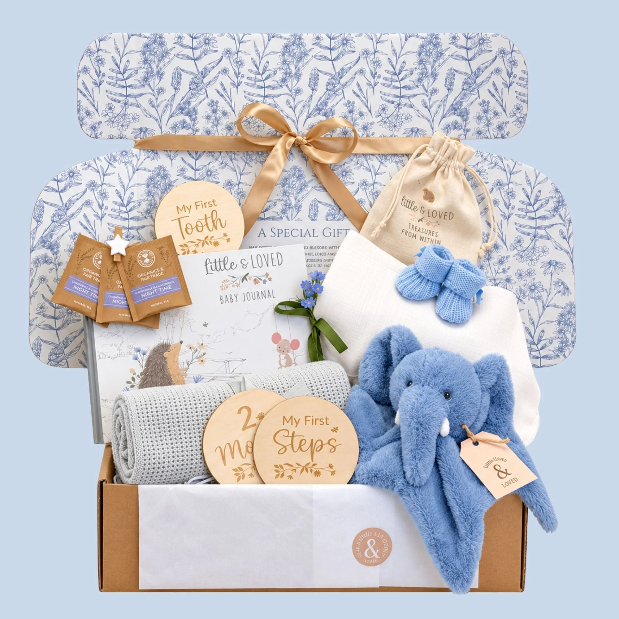 How to Build a Baby Boy Hamper for a Newborn