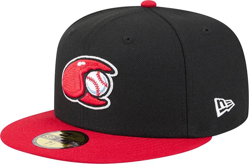 Hickory Crawdads New Era Alternate 59Fifty Fitted Cap