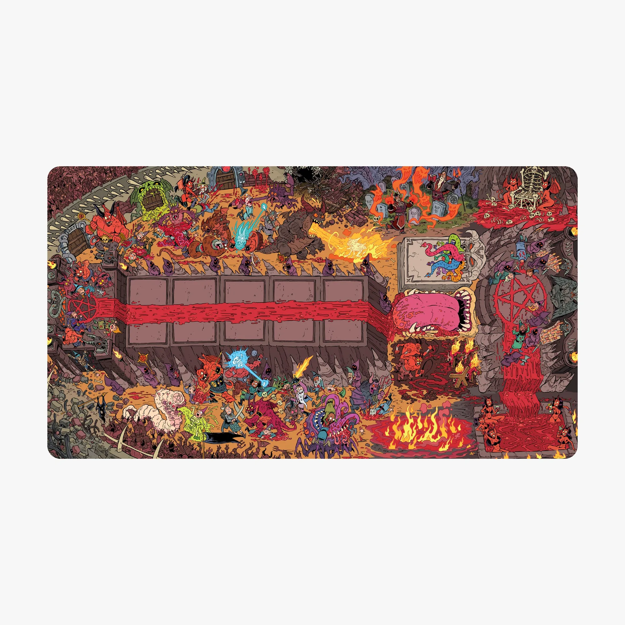 Epic Spell Wars Annihilageddon 3 遊戲墊:內容物