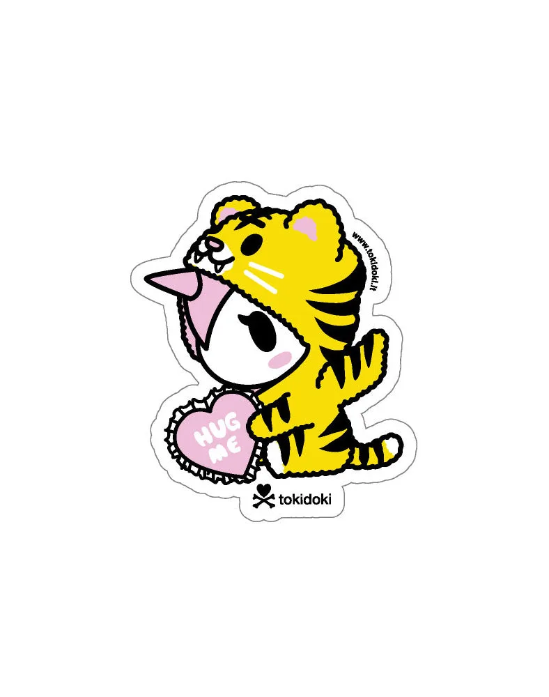 Huggy Unicorno Die Cut Sticker