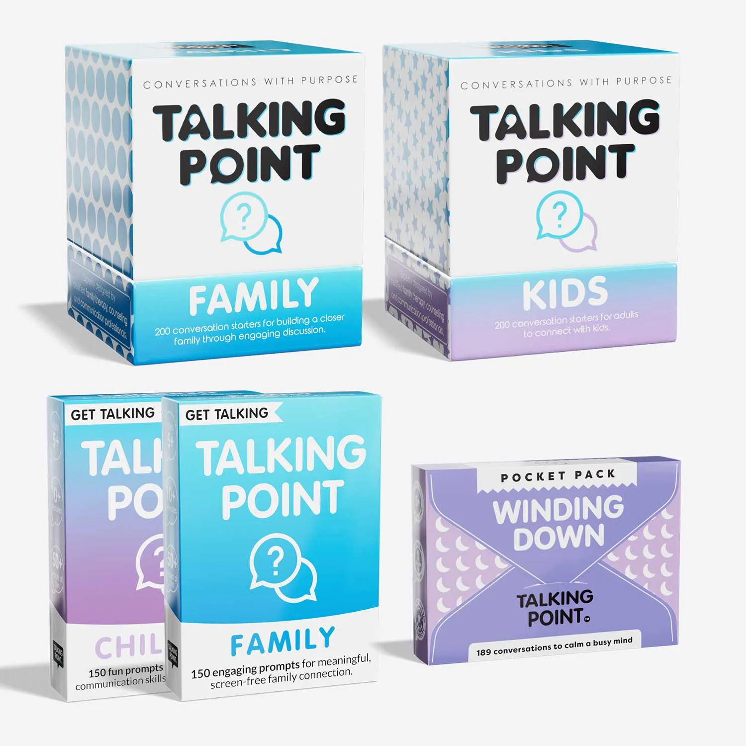 Talking Point Cards：家庭套裝內容