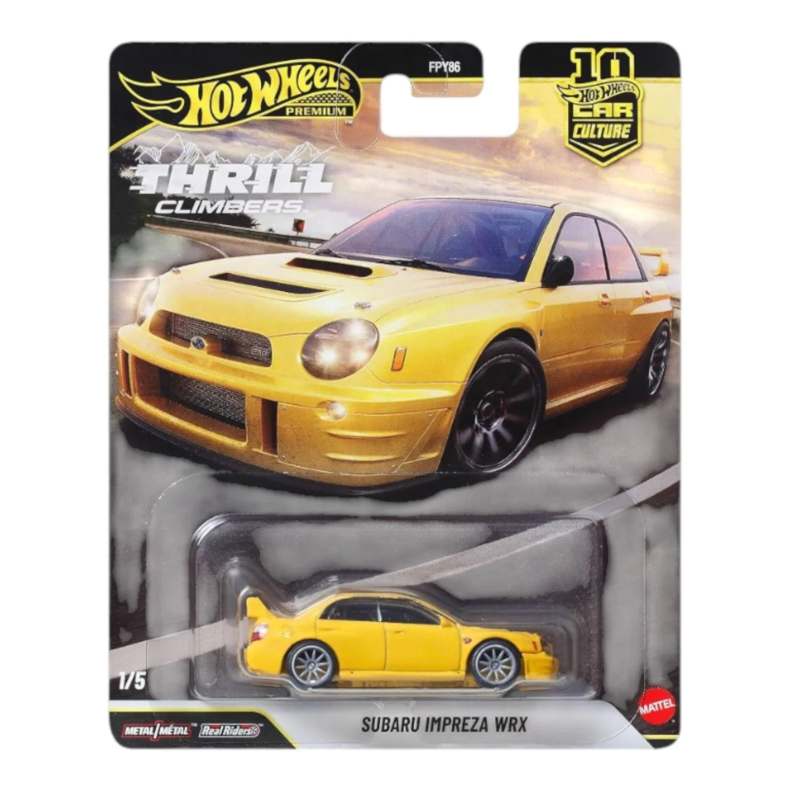 Hot Wheels Subaru Impreza WRX