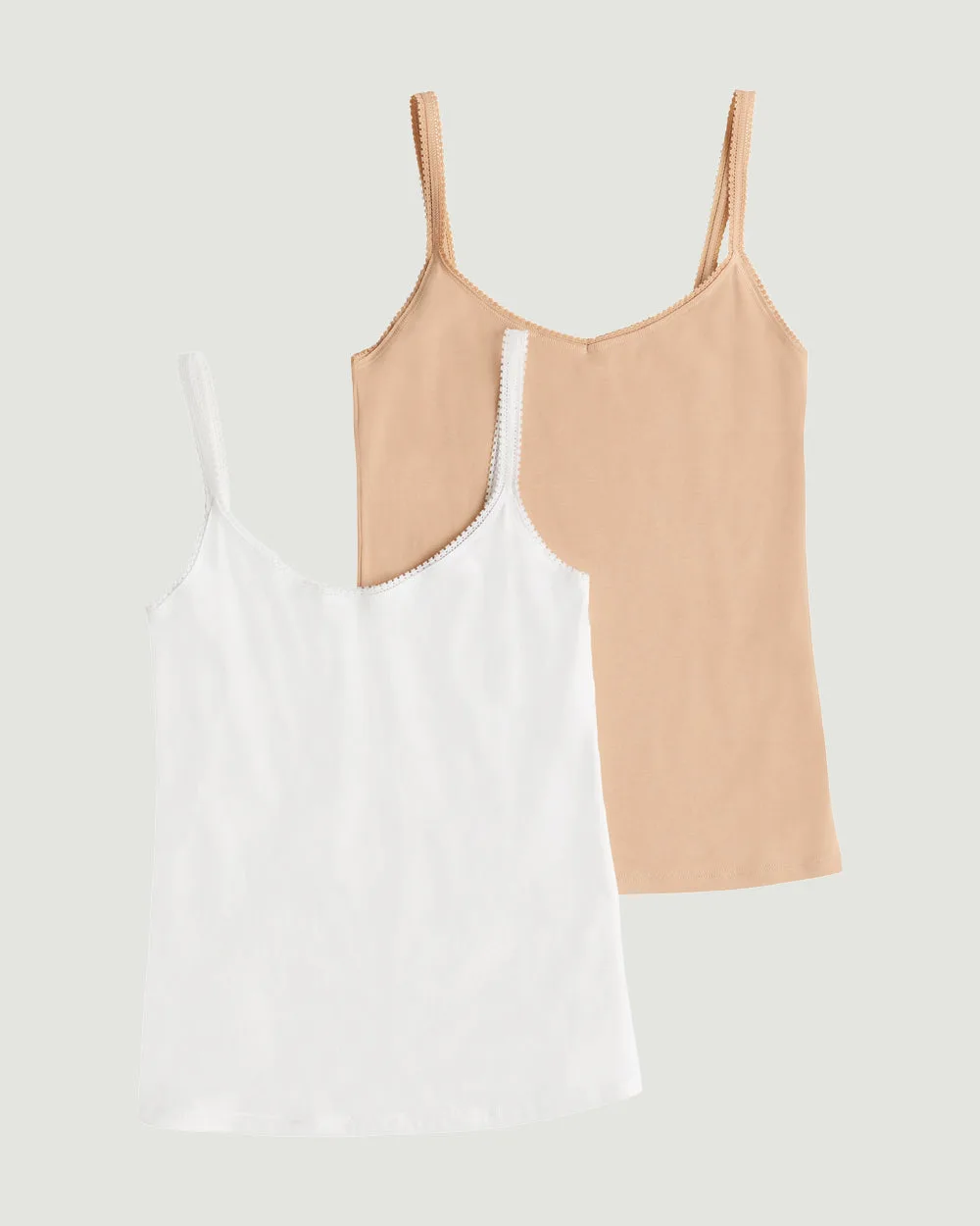 Cabana Cotton Reversible Cami 2er-Pack: Styling & Pflege