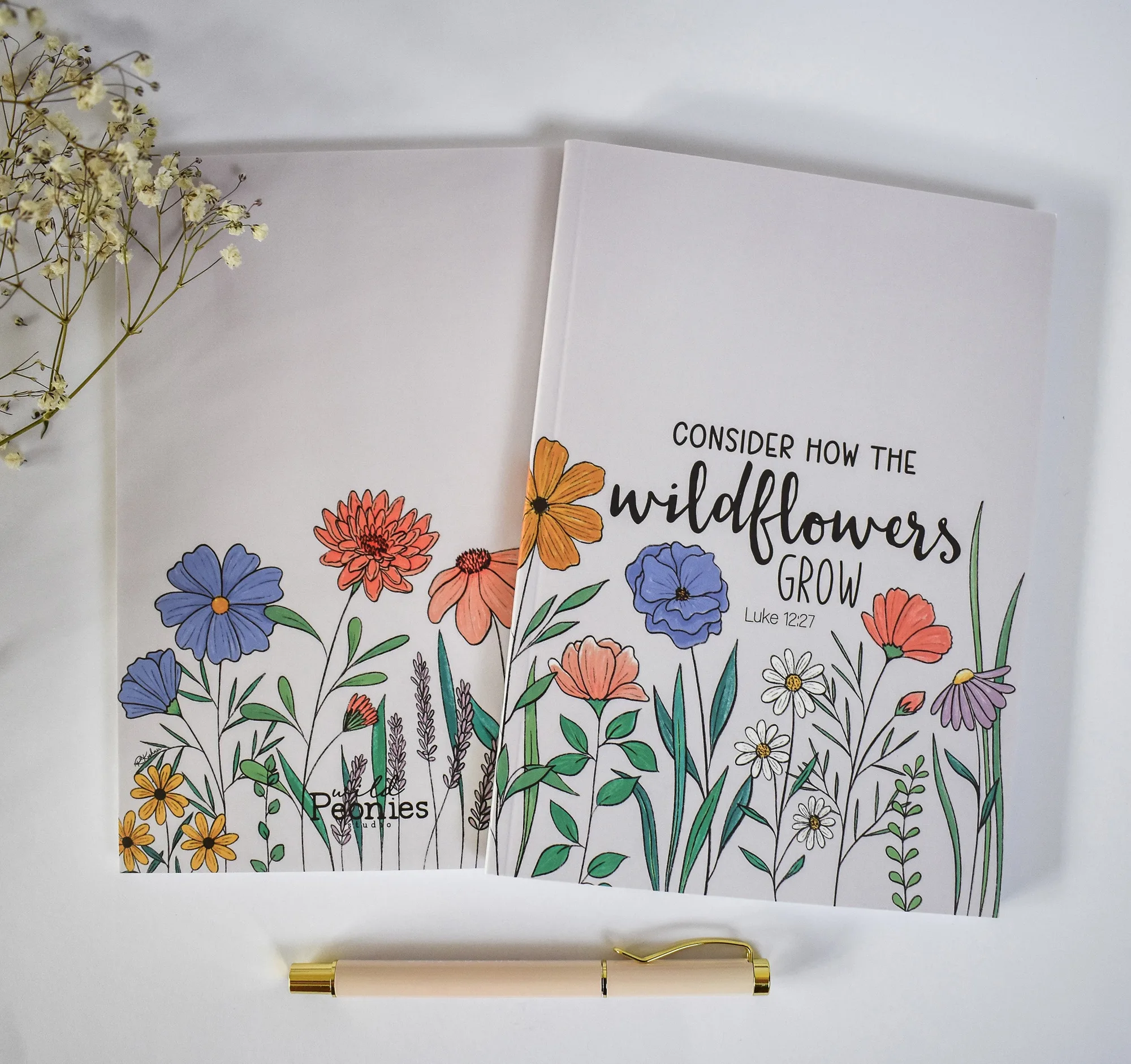 Consider How the Wildflowers Grow Journal