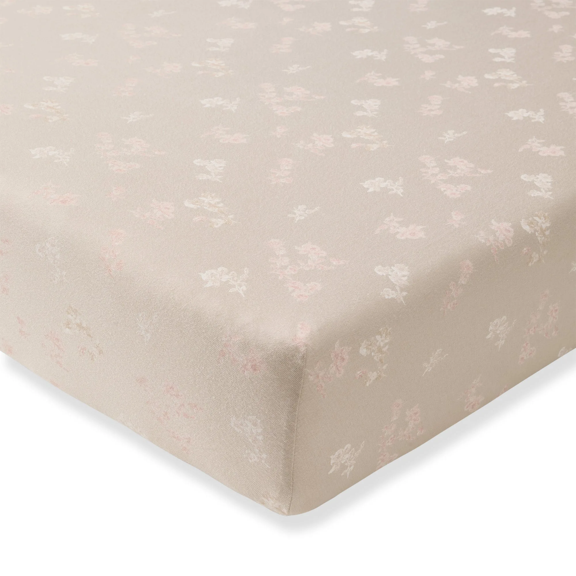 Whimsical Floral Organic Cotton BEESNUG® Fitted Crib Sheet