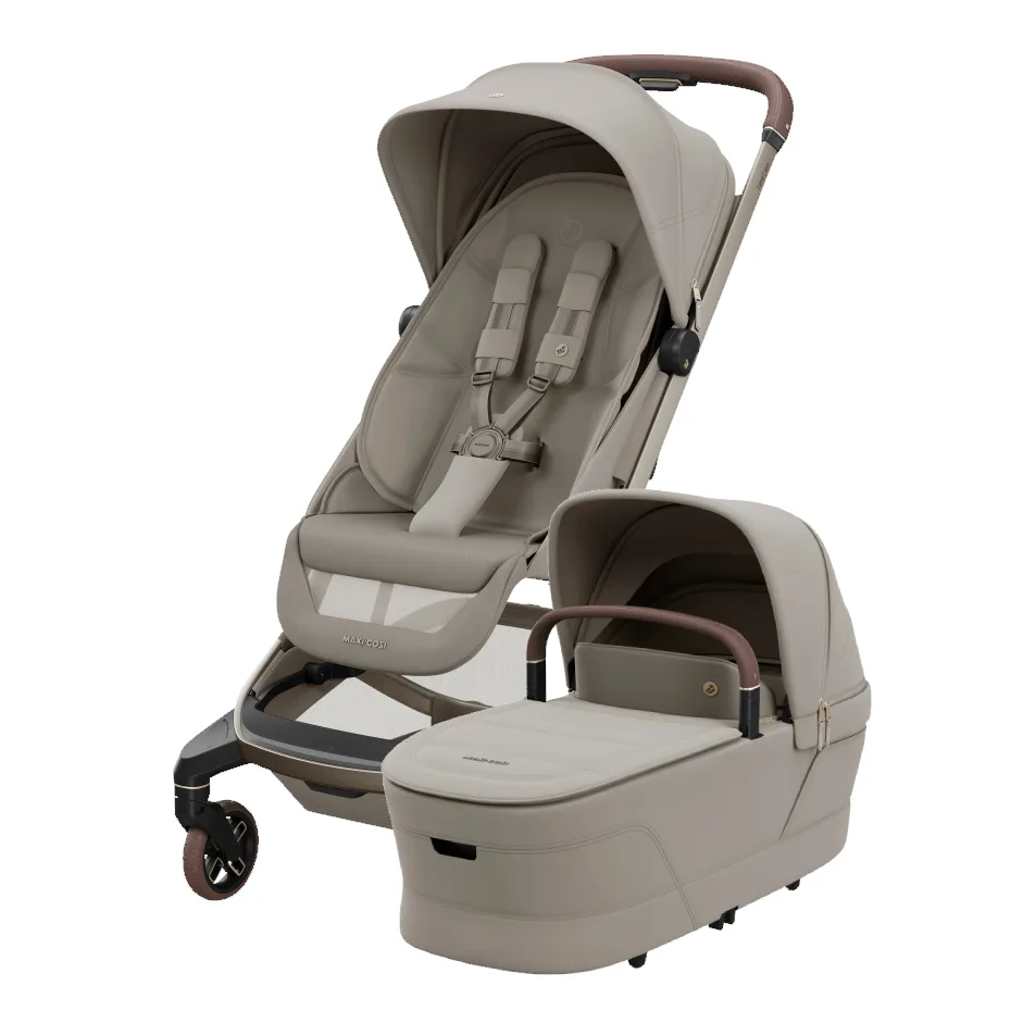Maxi Cosi Fame Cabin Stroller & Carrycot - Sapphire Sand