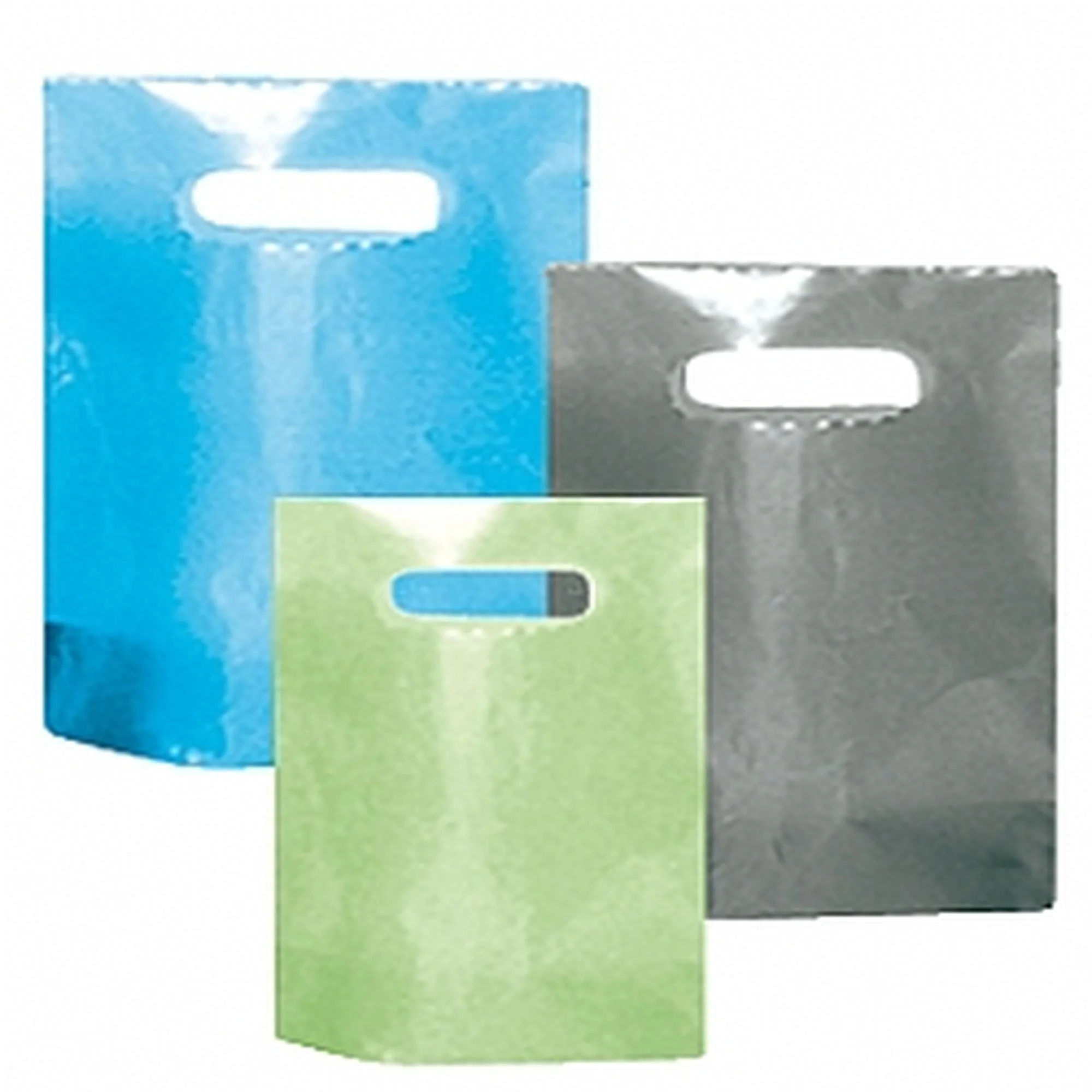Frosted Die Cut Plastic Bag